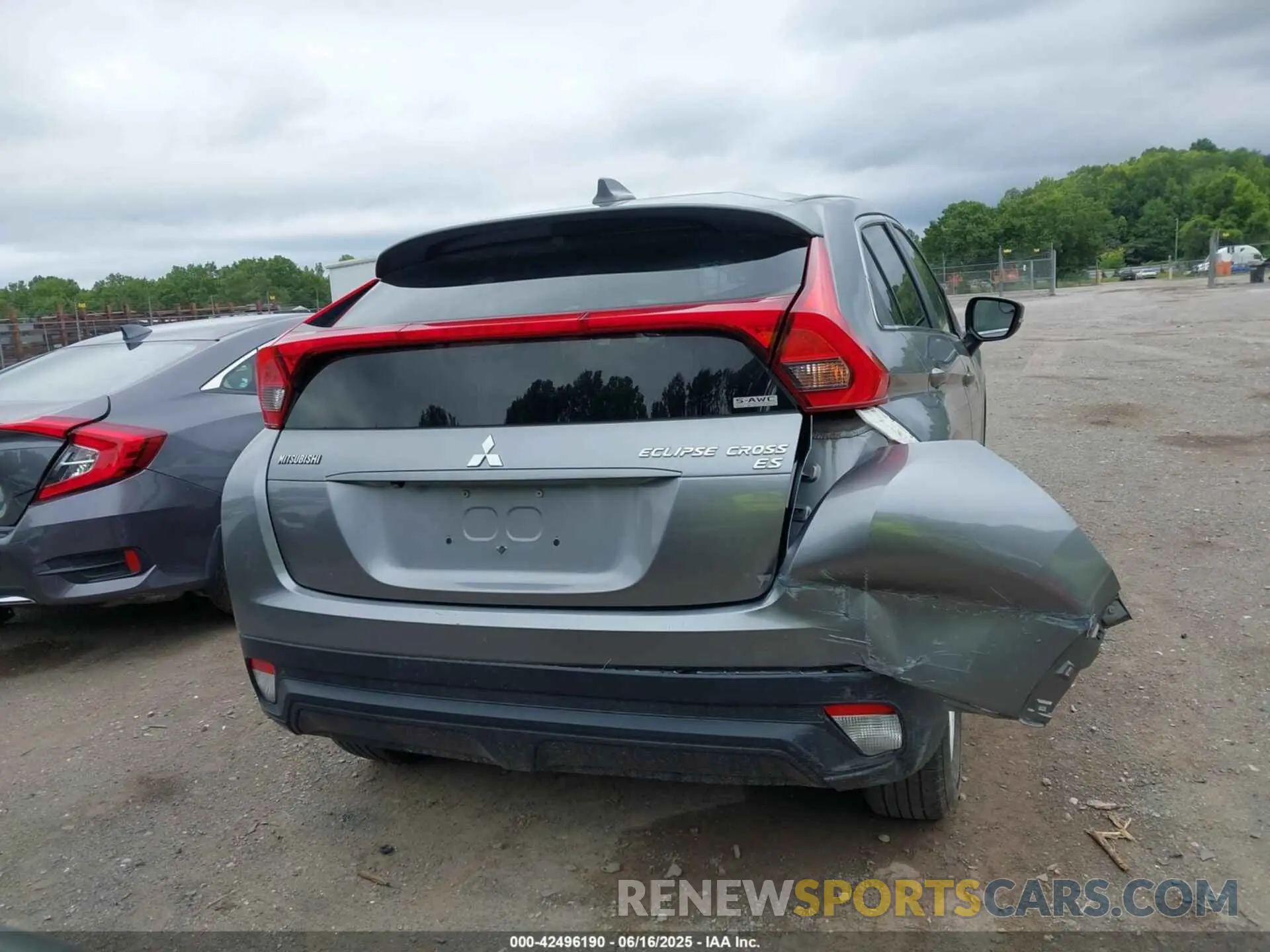 16 fotografías del automóvil dañado JA4AT3AA7KZ028956 MITSUBISHI ECLIPSE CROSS 2019