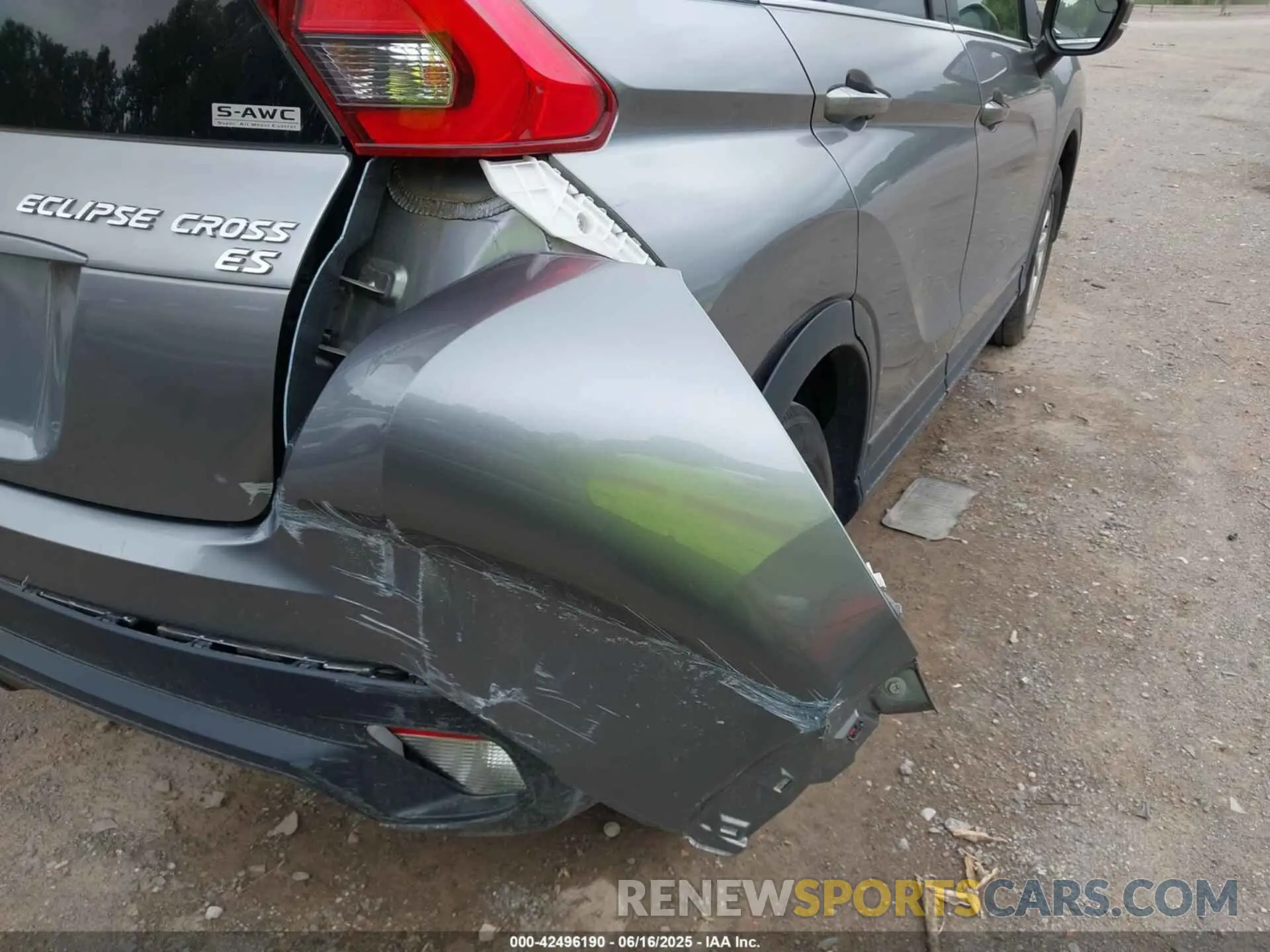 6 fotografías del automóvil dañado JA4AT3AA7KZ028956 MITSUBISHI ECLIPSE CROSS 2019