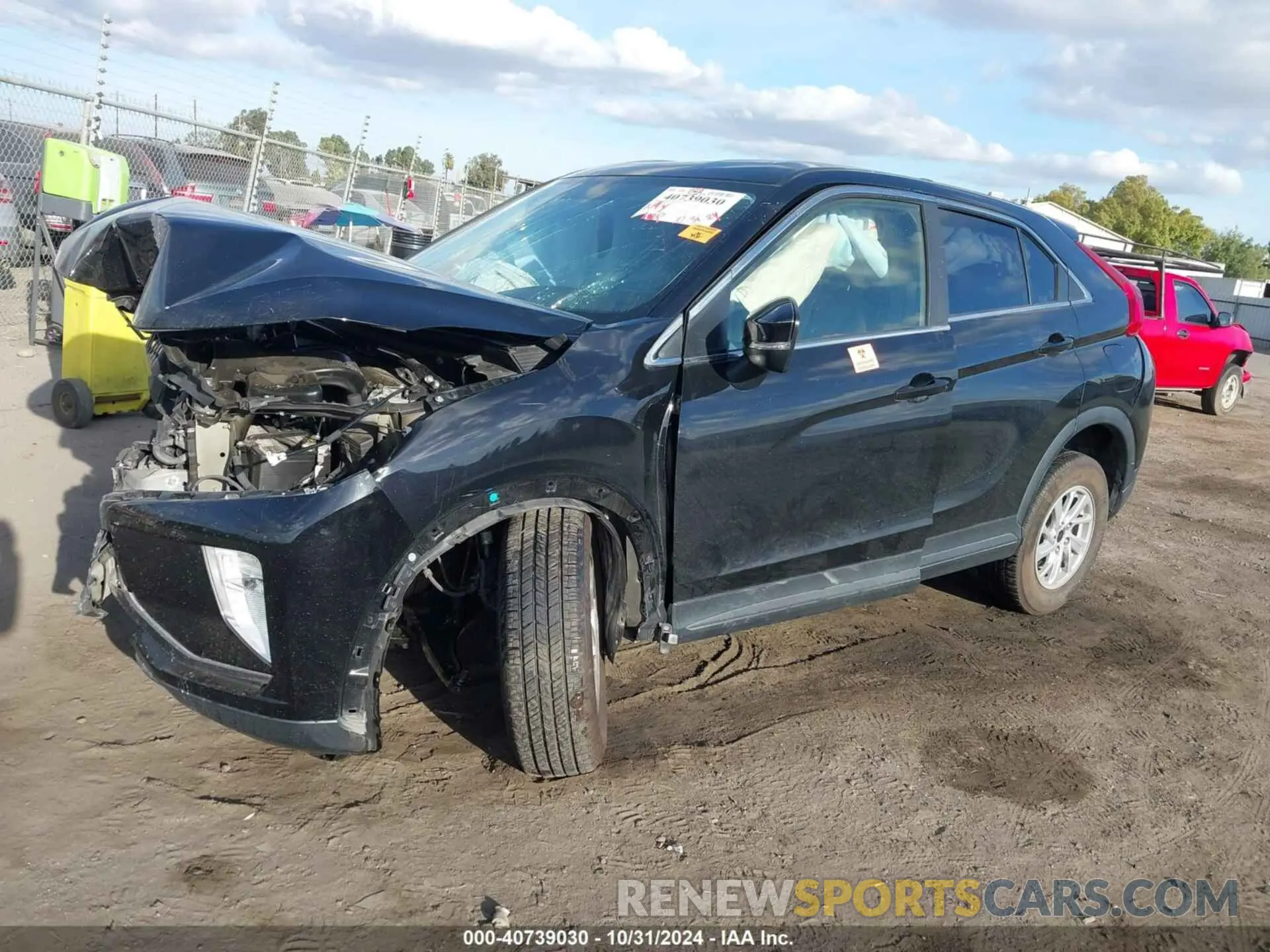 14 fotografías del automóvil dañado JA4AT3AA9KZ038372 MITSUBISHI ECLIPSE CROSS 2019