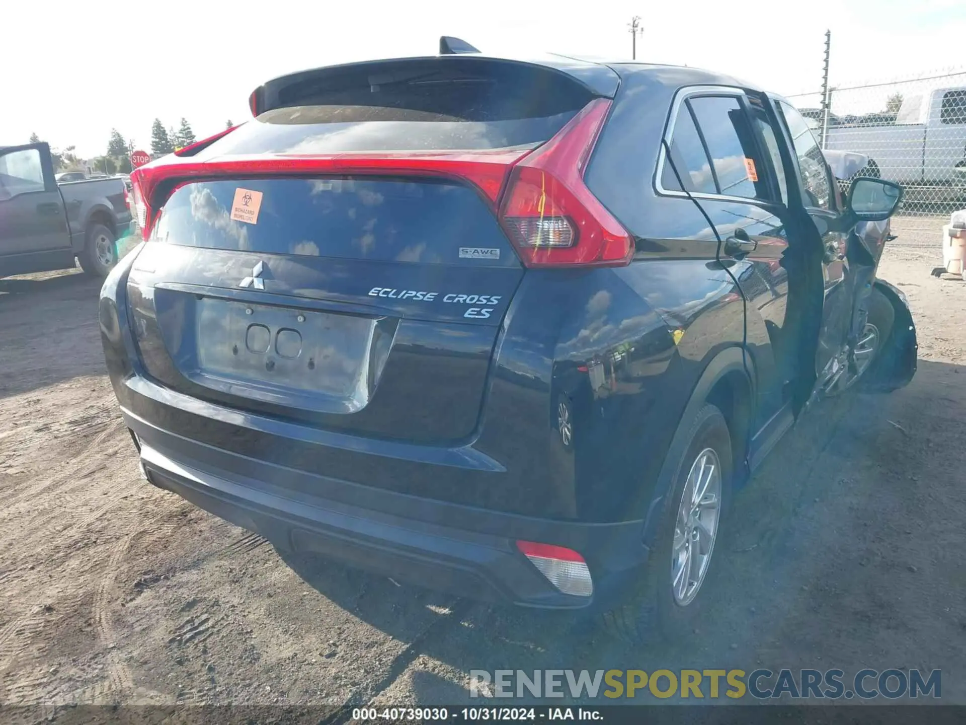 4 fotografías del automóvil dañado JA4AT3AA9KZ038372 MITSUBISHI ECLIPSE CROSS 2019