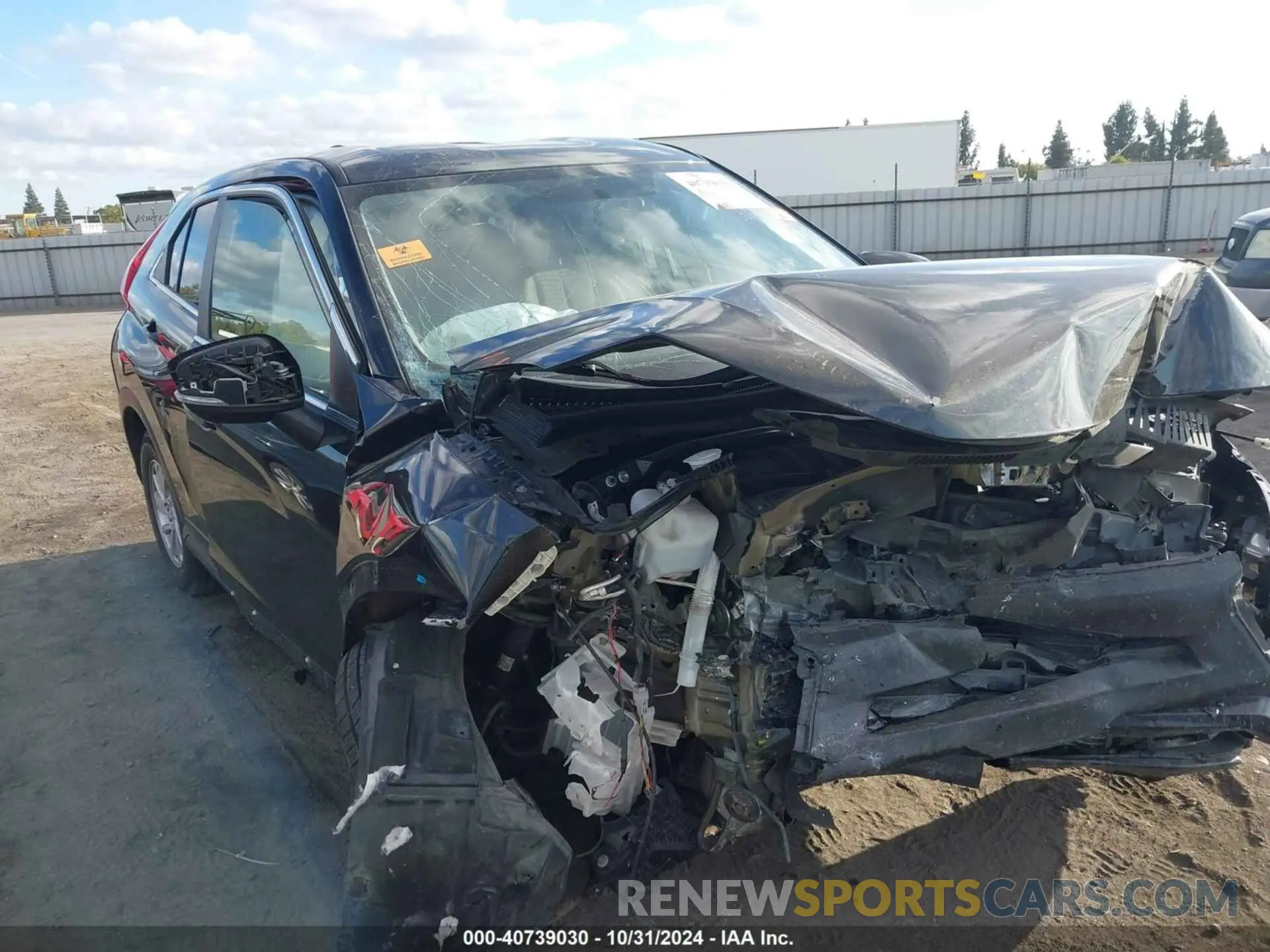 6 fotografías del automóvil dañado JA4AT3AA9KZ038372 MITSUBISHI ECLIPSE CROSS 2019