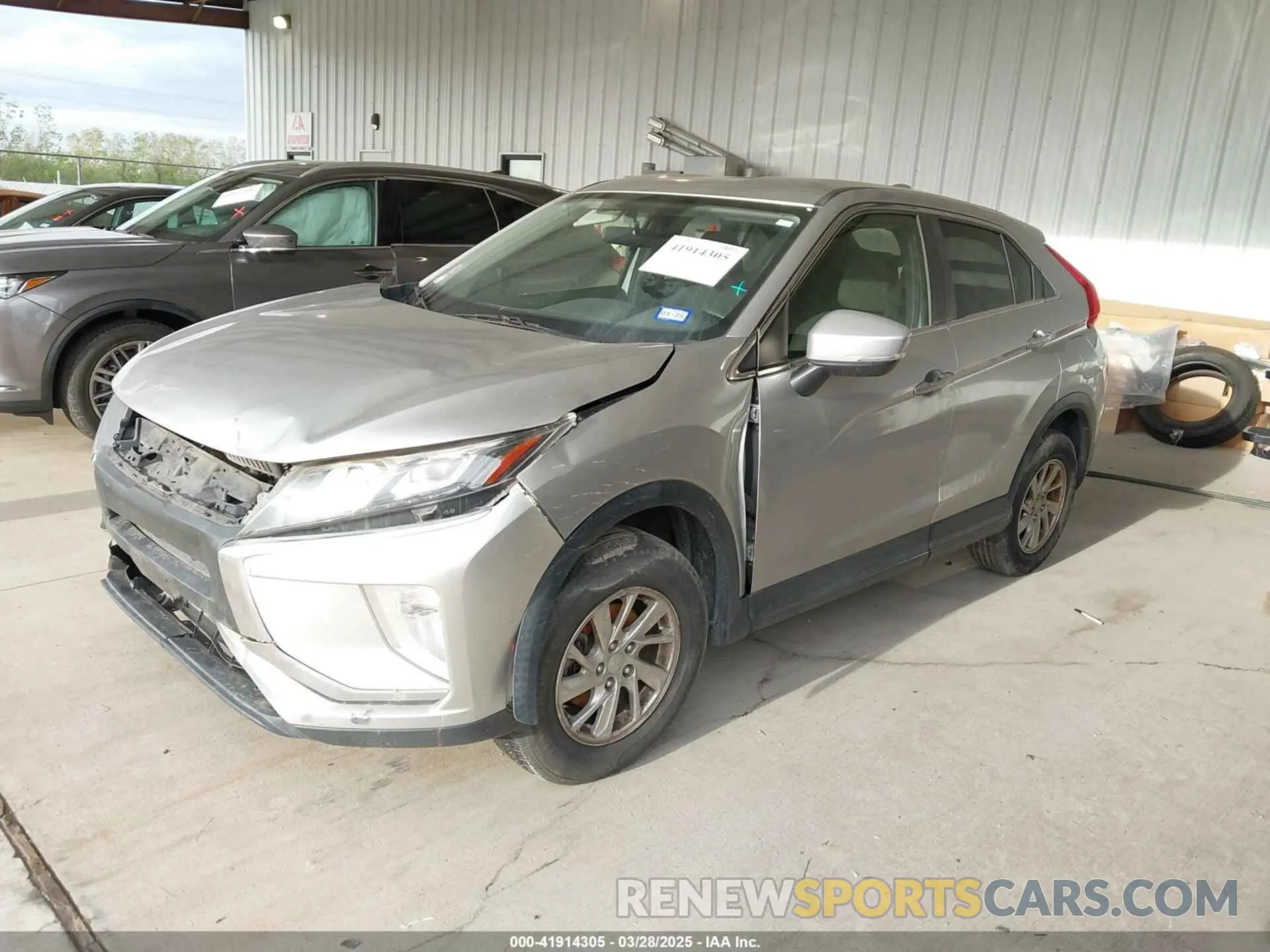 2 fotografías del automóvil dañado JA4AT3AAXKZ046223 MITSUBISHI ECLIPSE CROSS 2019