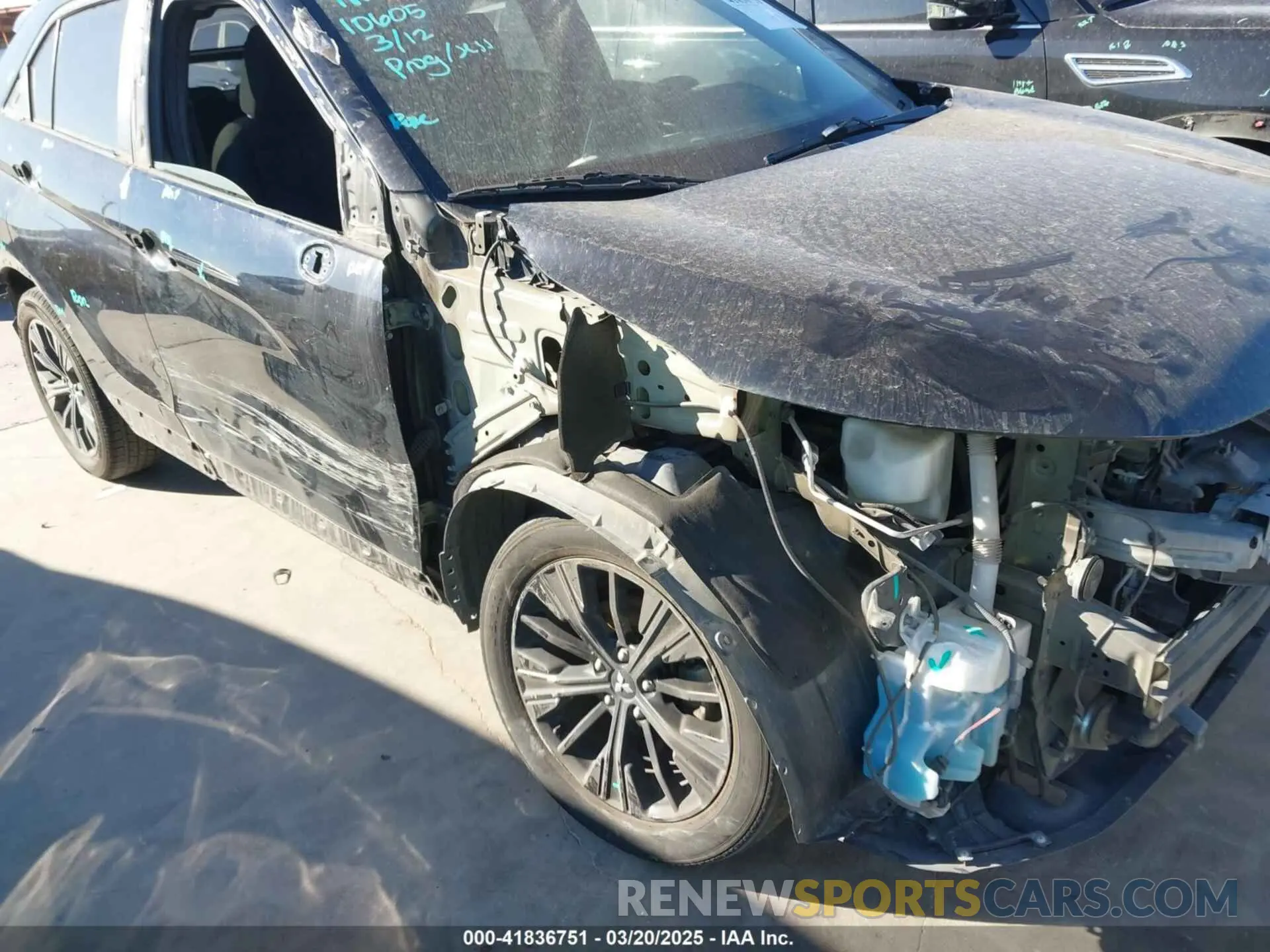 6 fotografías del automóvil dañado JA4AT4AA1KZ000477 MITSUBISHI ECLIPSE CROSS 2019