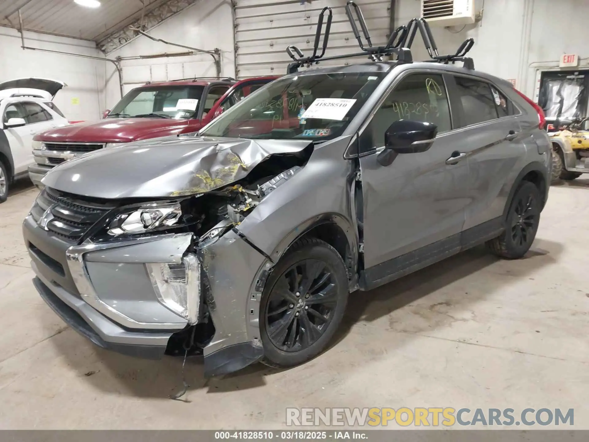 2 fotografías del automóvil dañado JA4AT4AA1KZ002066 MITSUBISHI ECLIPSE CROSS 2019