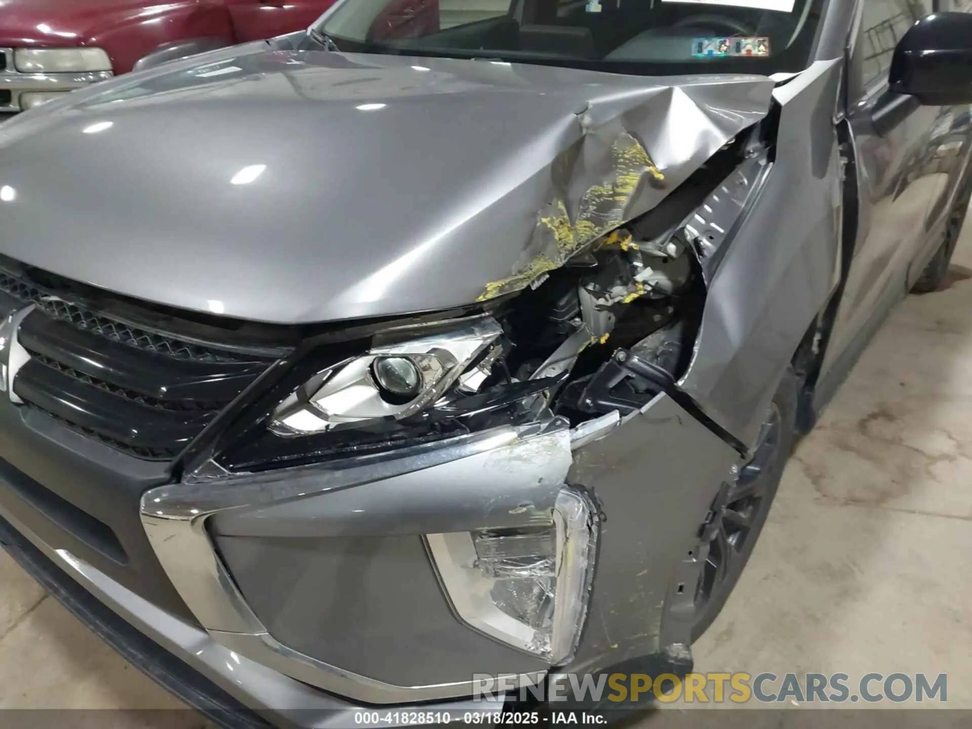 6 fotografías del automóvil dañado JA4AT4AA1KZ002066 MITSUBISHI ECLIPSE CROSS 2019