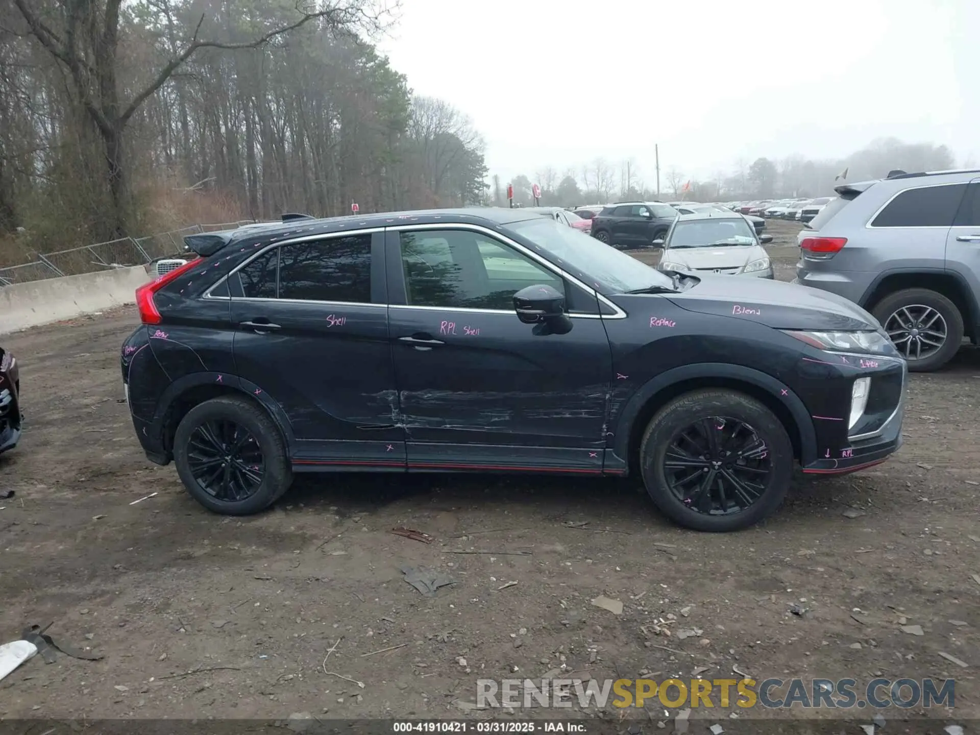 13 fotografías del automóvil dañado JA4AT4AA5KZ029187 MITSUBISHI ECLIPSE CROSS 2019