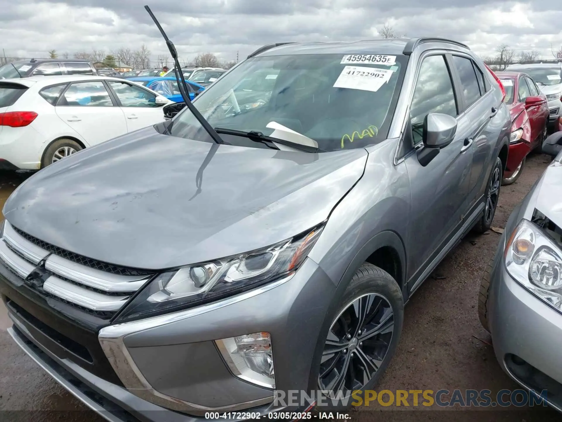 2 fotografías del automóvil dañado JA4AT5AA0KZ023948 MITSUBISHI ECLIPSE CROSS 2019
