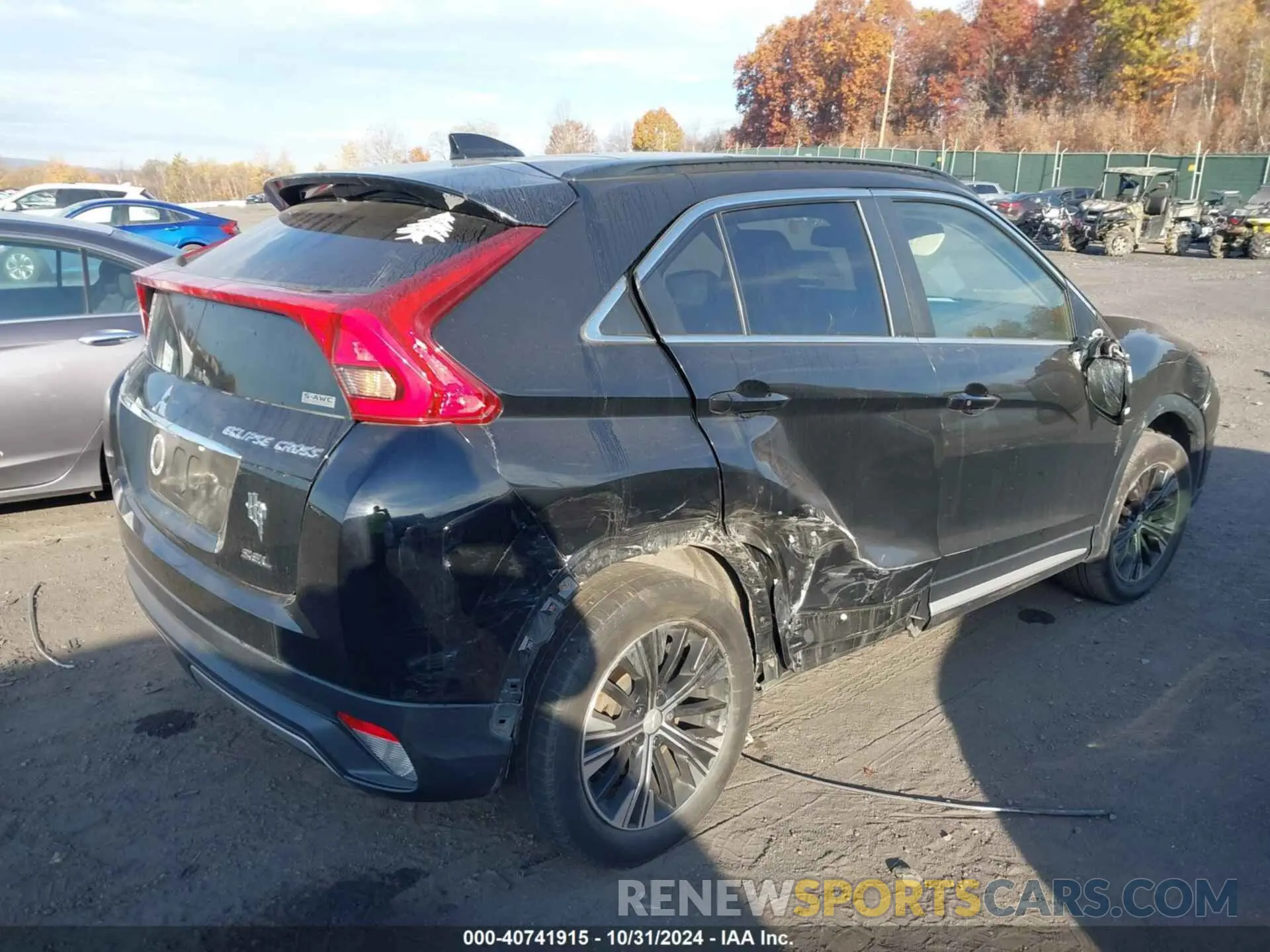 4 fotografías del automóvil dañado JA4AT5AA5KZ003145 MITSUBISHI ECLIPSE CROSS 2019