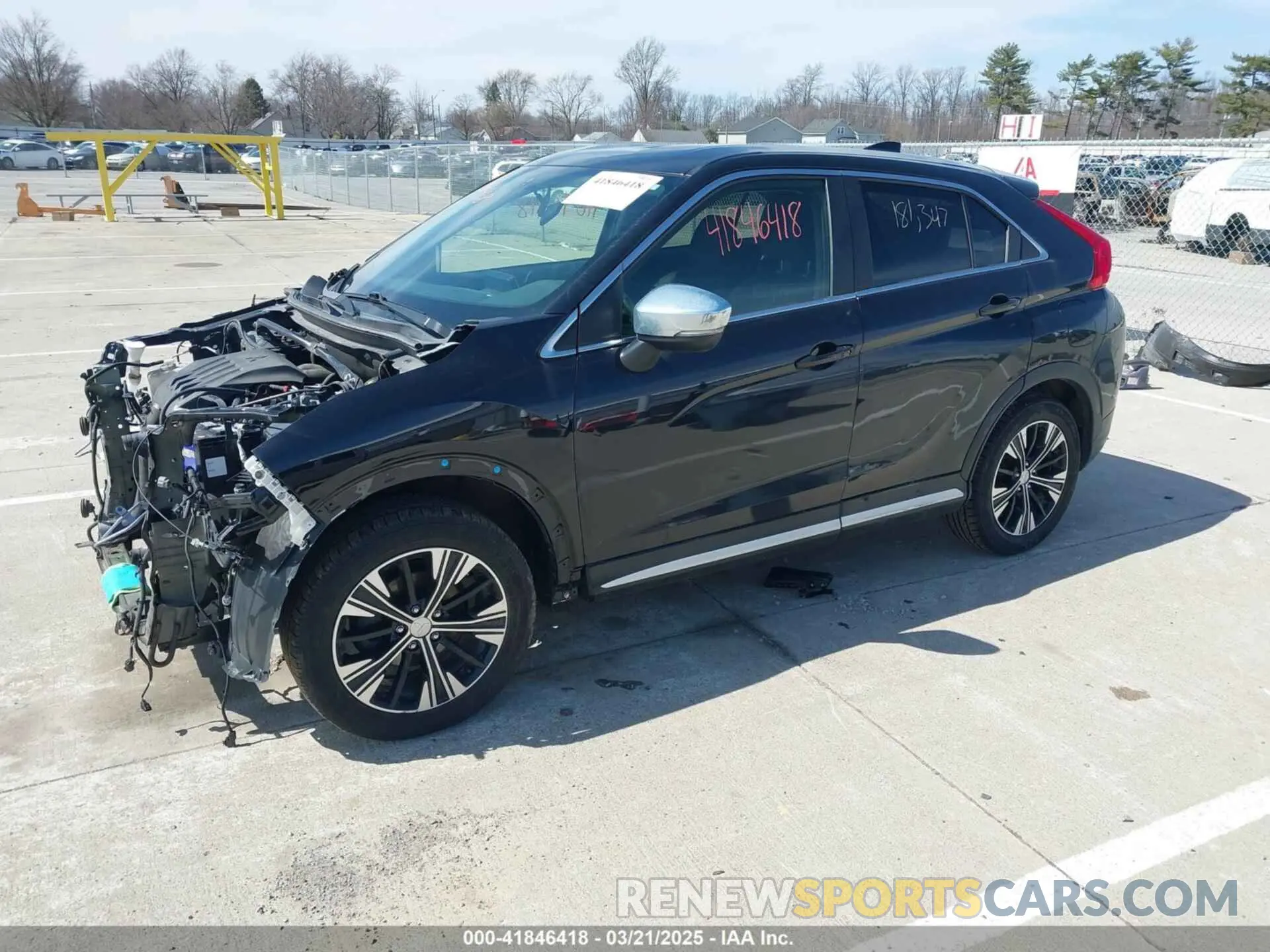 2 fotografías del automóvil dañado JA4AT5AA6KZ024232 MITSUBISHI ECLIPSE CROSS 2019