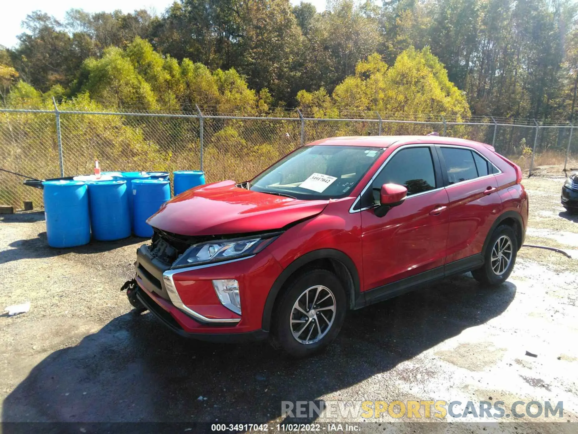 2 fotografías del automóvil dañado JA4AS3AA0LZ013056 MITSUBISHI ECLIPSE CROSS 2020