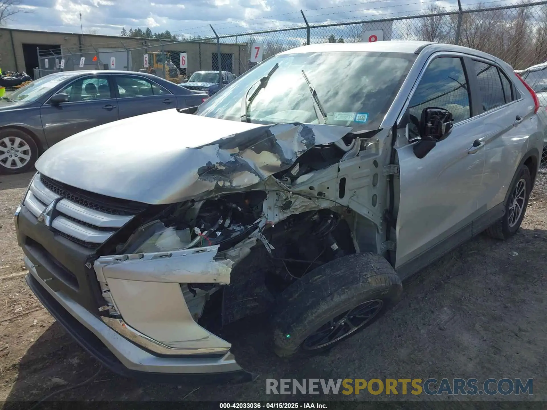 2 fotografías del automóvil dañado JA4AS3AA1LZ031484 MITSUBISHI ECLIPSE CROSS 2020