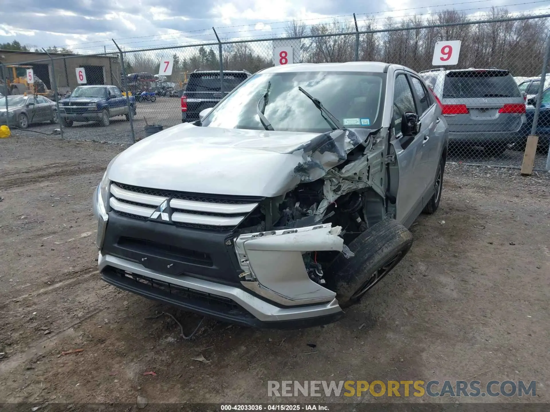 6 fotografías del automóvil dañado JA4AS3AA1LZ031484 MITSUBISHI ECLIPSE CROSS 2020
