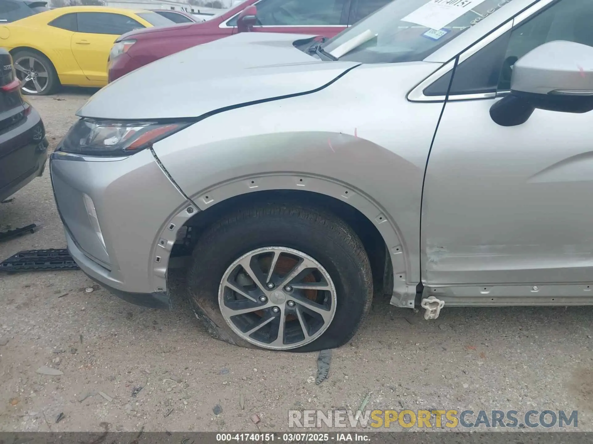 16 fotografías del automóvil dañado JA4AS3AA4LZ009432 MITSUBISHI ECLIPSE CROSS 2020