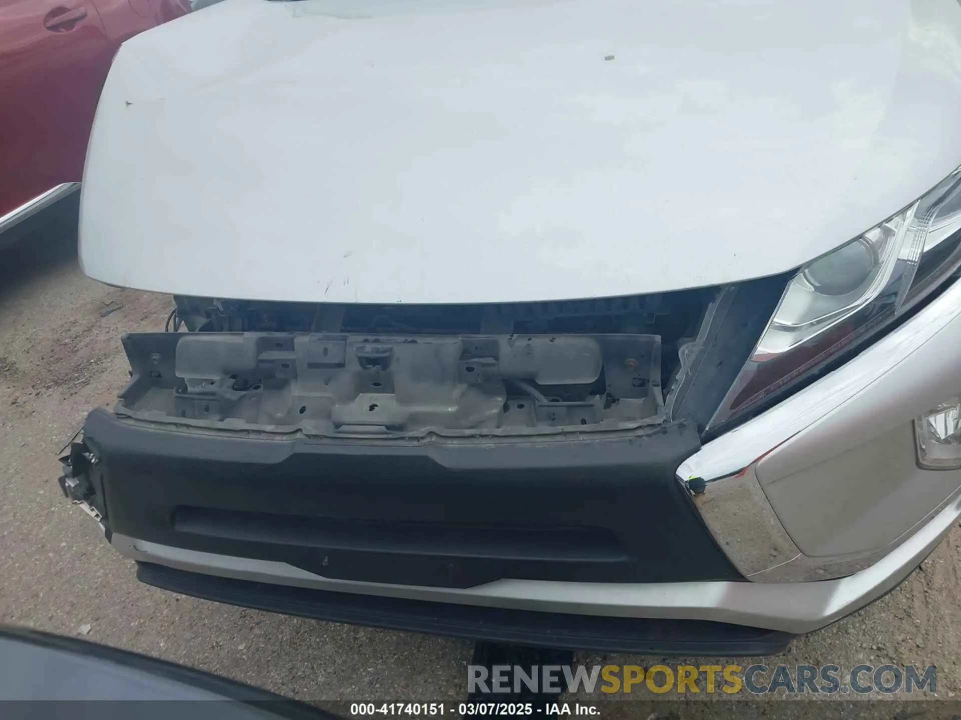 17 fotografías del automóvil dañado JA4AS3AA4LZ009432 MITSUBISHI ECLIPSE CROSS 2020