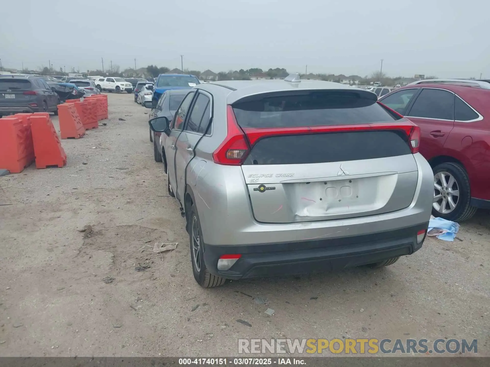3 fotografías del automóvil dañado JA4AS3AA4LZ009432 MITSUBISHI ECLIPSE CROSS 2020