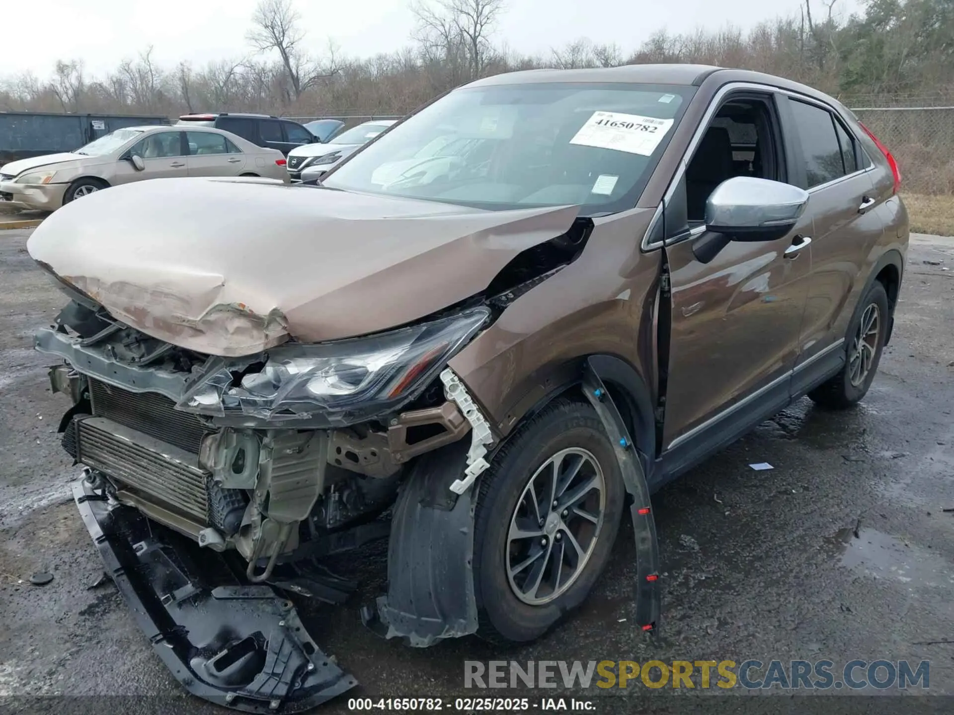 2 fotografías del automóvil dañado JA4AS3AA5LZ016857 MITSUBISHI ECLIPSE CROSS 2020