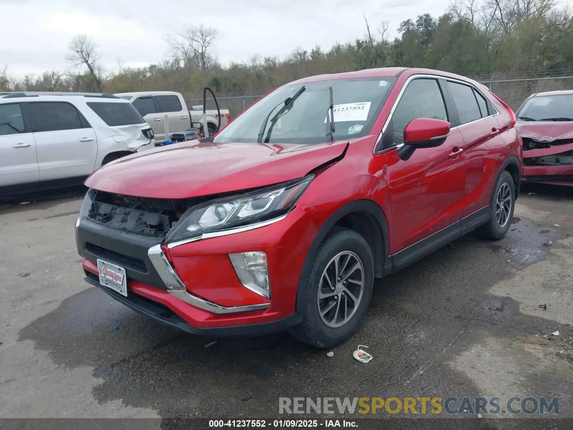 2 fotografías del automóvil dañado JA4AS3AAXLZ022847 MITSUBISHI ECLIPSE CROSS 2020