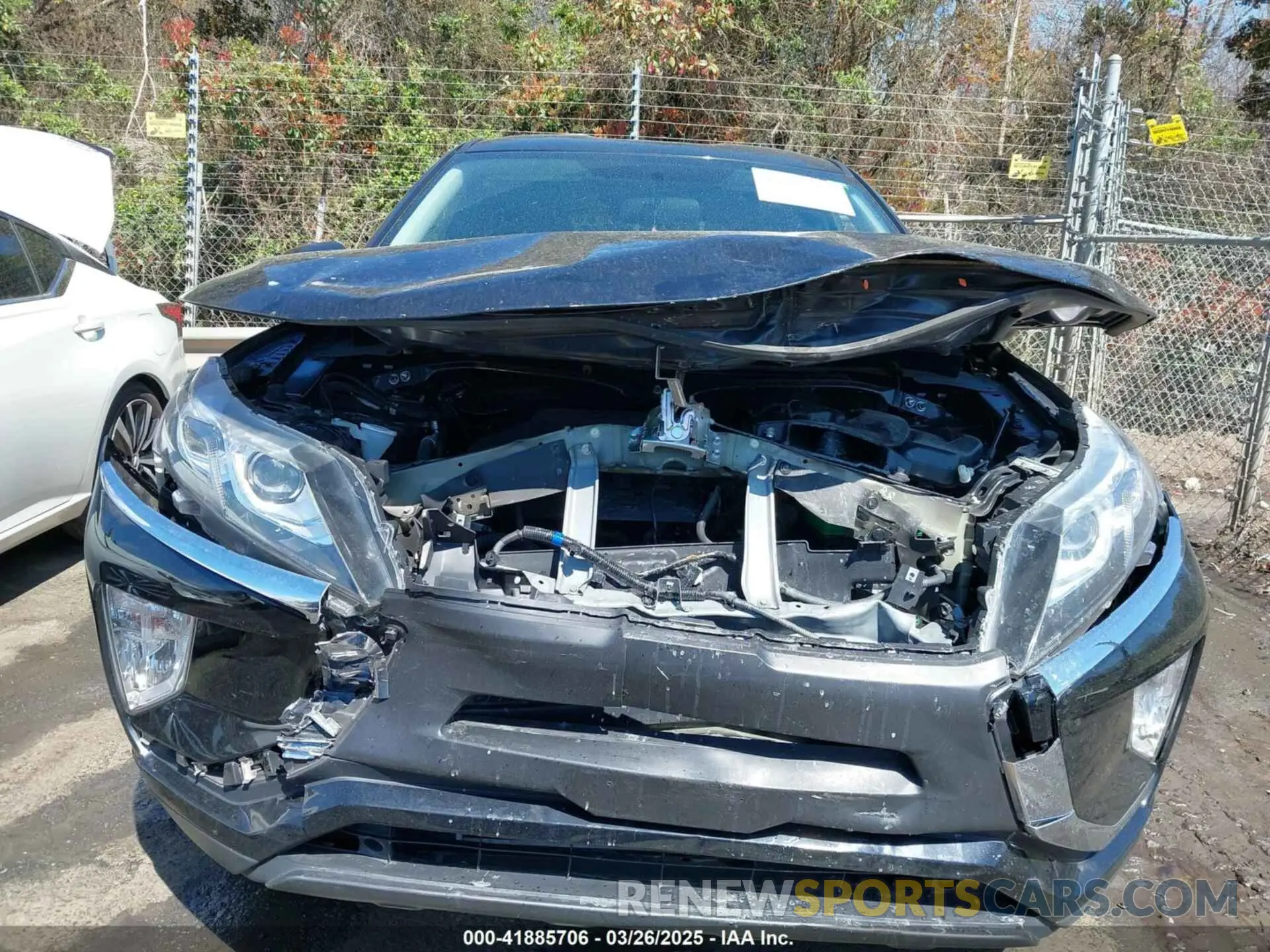 12 fotografías del automóvil dañado JA4AS3AAXLZ033153 MITSUBISHI ECLIPSE CROSS 2020