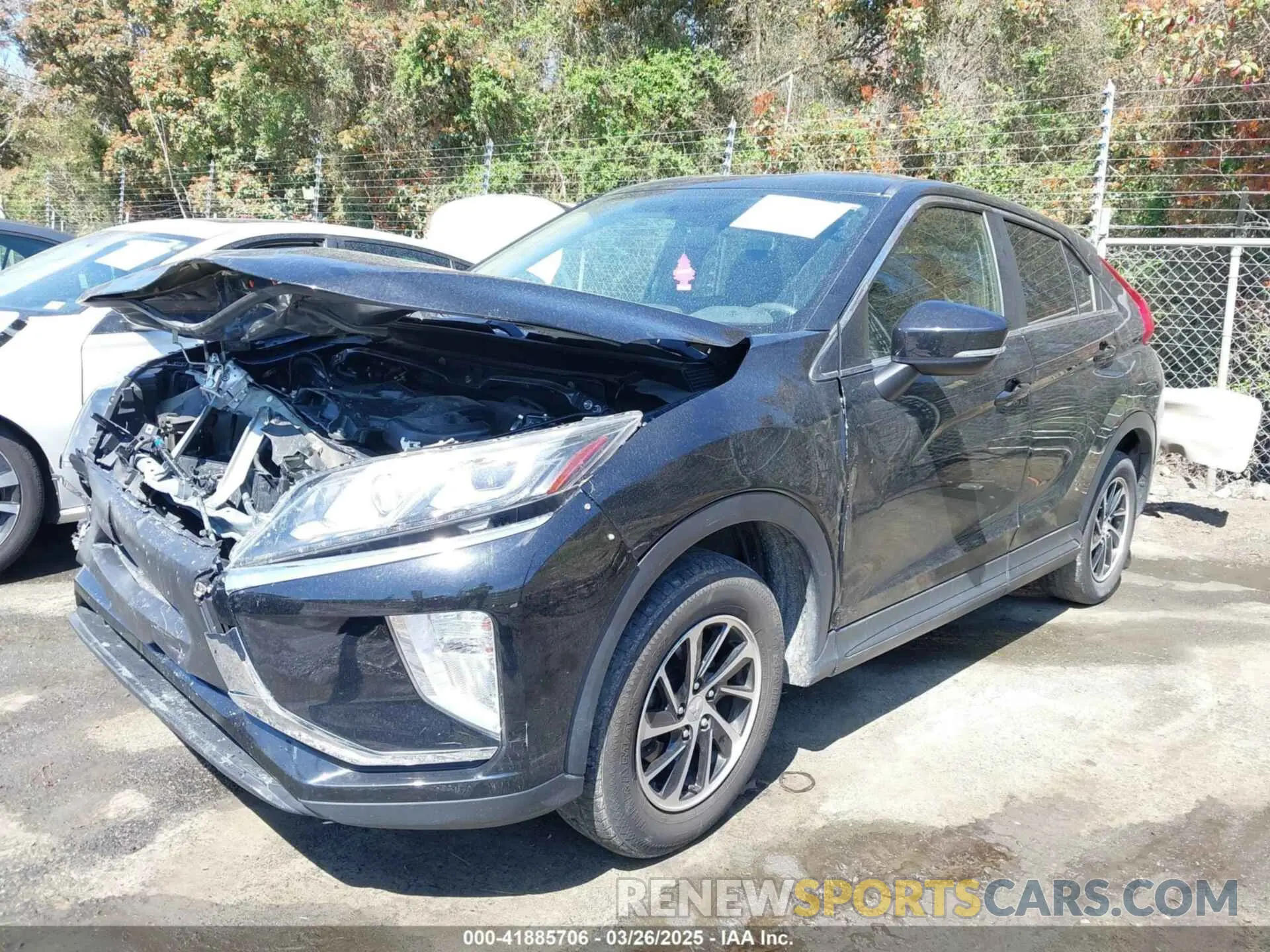 2 fotografías del automóvil dañado JA4AS3AAXLZ033153 MITSUBISHI ECLIPSE CROSS 2020