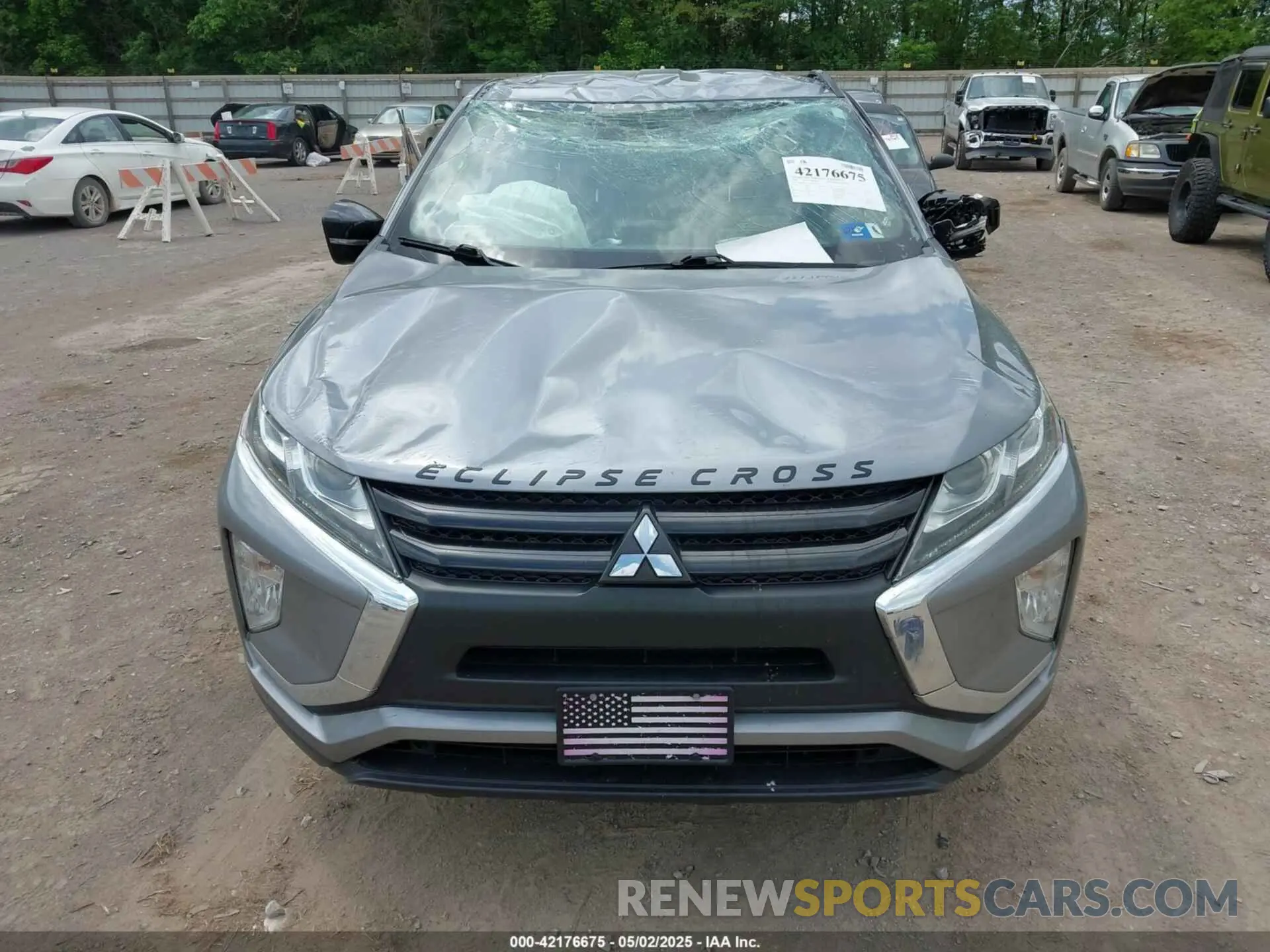 6 fotografías del automóvil dañado JA4AS4AA2LZ000332 MITSUBISHI ECLIPSE CROSS 2020