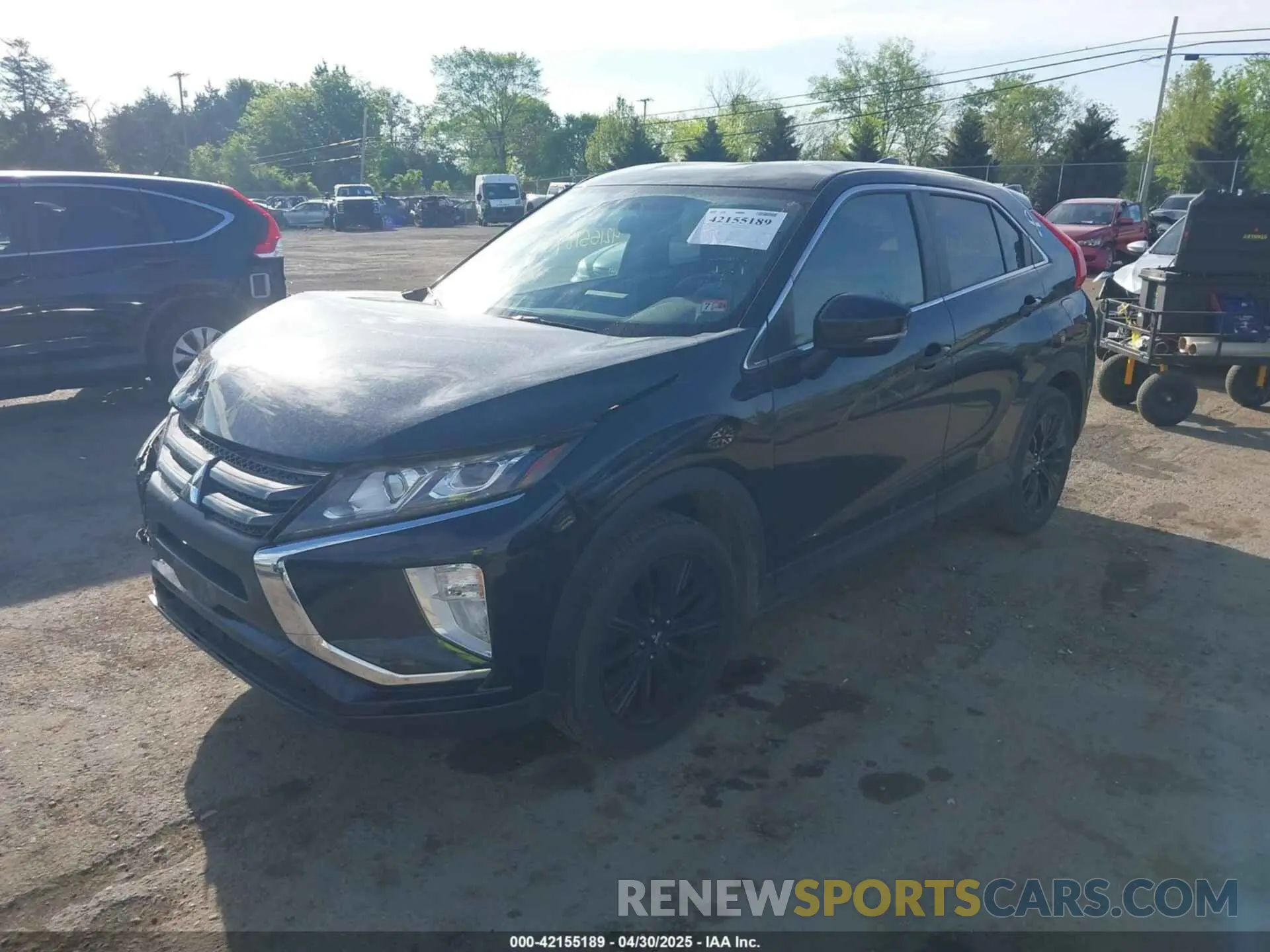 2 fotografías del automóvil dañado JA4AS4AA4LZ015141 MITSUBISHI ECLIPSE CROSS 2020