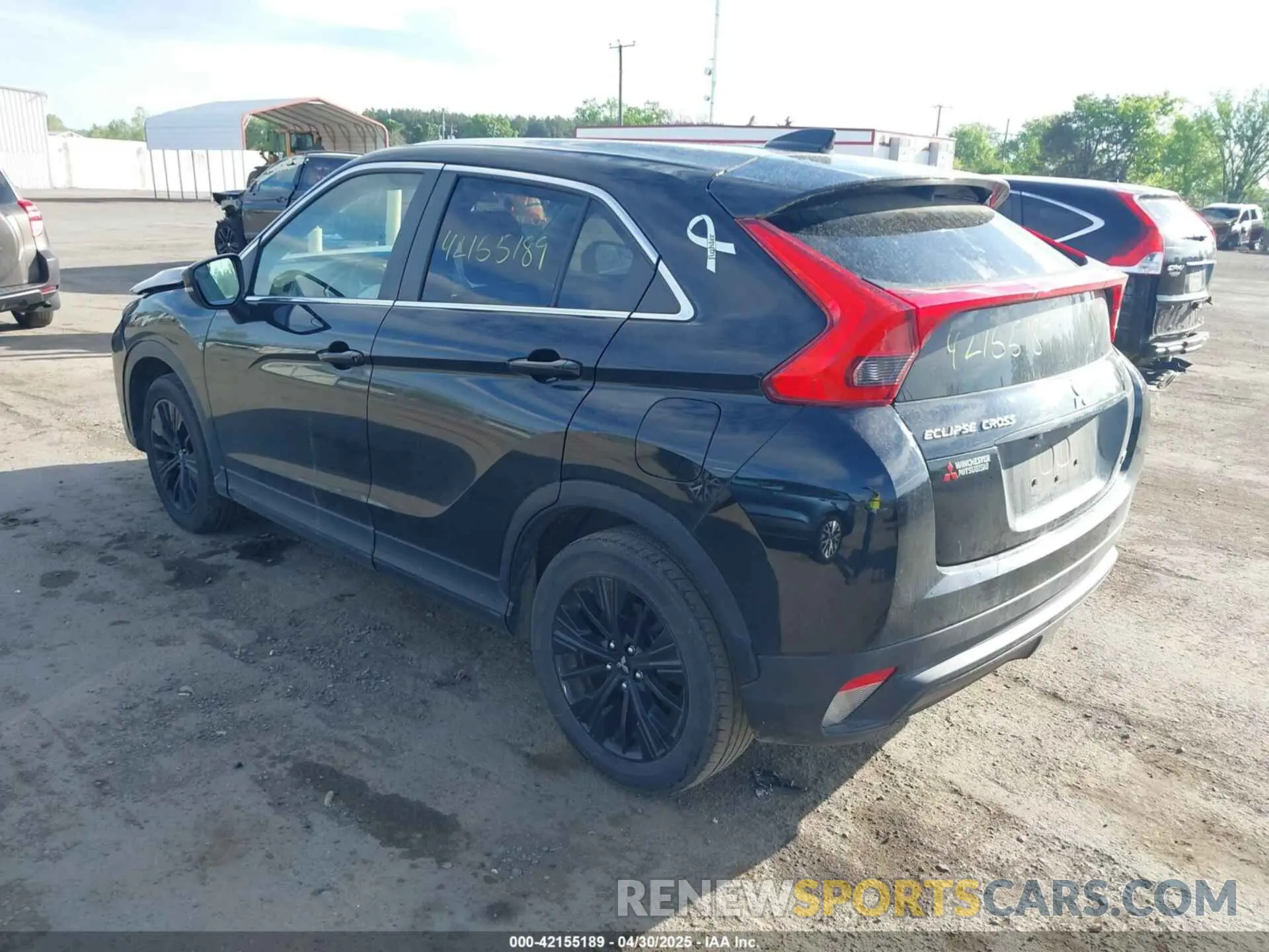 3 fotografías del automóvil dañado JA4AS4AA4LZ015141 MITSUBISHI ECLIPSE CROSS 2020