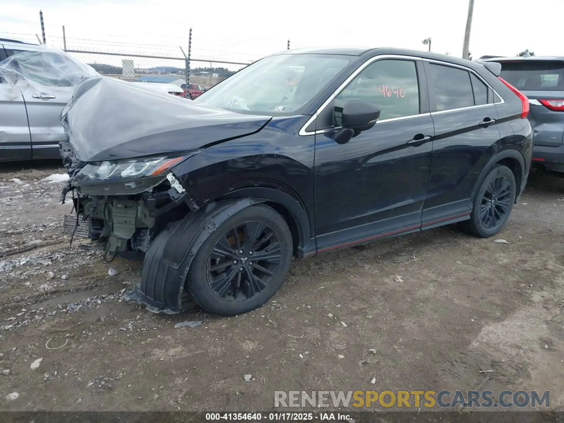2 fotografías del automóvil dañado JA4AS4AA8LZ019970 MITSUBISHI ECLIPSE CROSS 2020