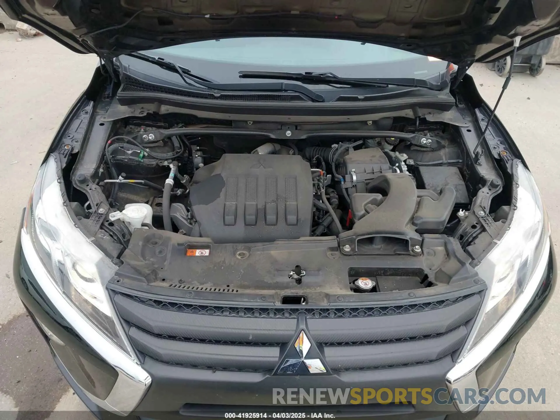 10 fotografías del automóvil dañado JA4AS4AAXLZ010896 MITSUBISHI ECLIPSE CROSS 2020