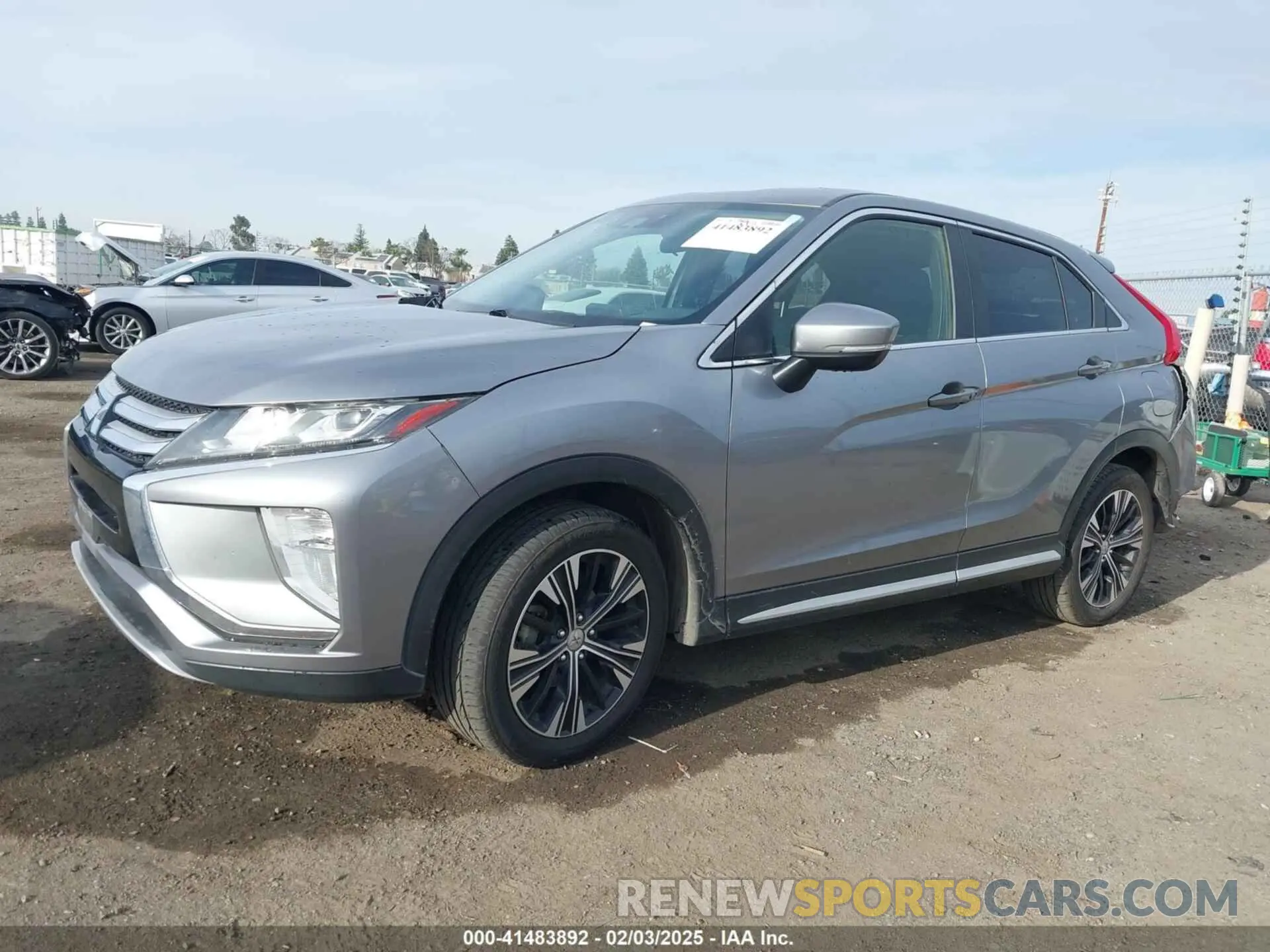 15 fotografías del automóvil dañado JA4AS5AA6LZ037292 MITSUBISHI ECLIPSE CROSS 2020