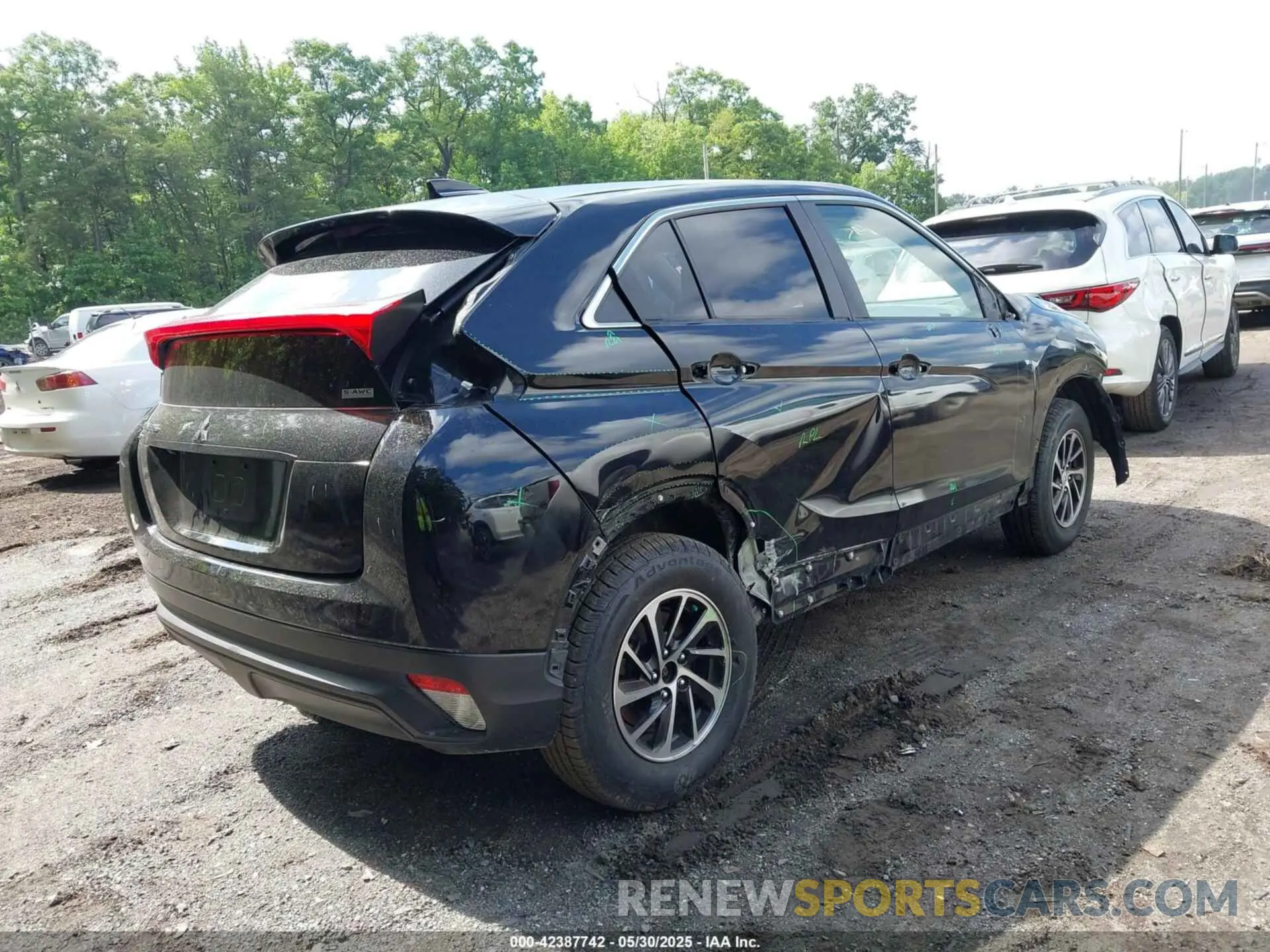 4 fotografías del automóvil dañado JA4AT3AA5LZ026642 MITSUBISHI ECLIPSE CROSS 2020