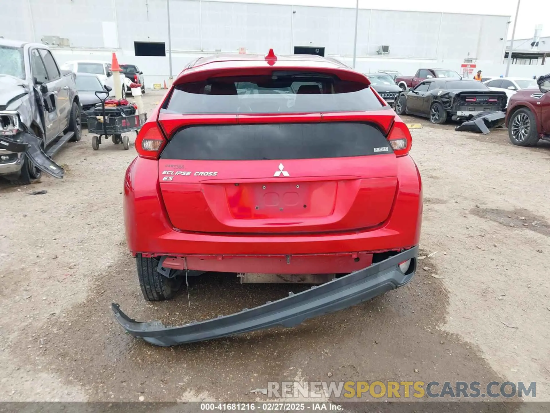 16 fotografías del automóvil dañado JA4AT3AA7LZ006974 MITSUBISHI ECLIPSE CROSS 2020
