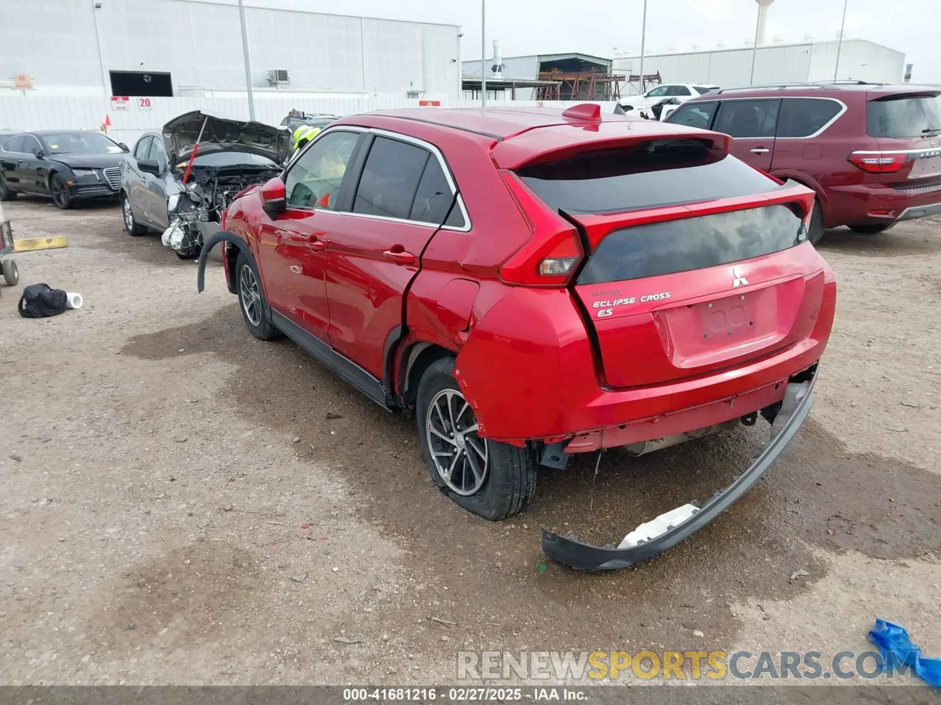 3 fotografías del automóvil dañado JA4AT3AA7LZ006974 MITSUBISHI ECLIPSE CROSS 2020