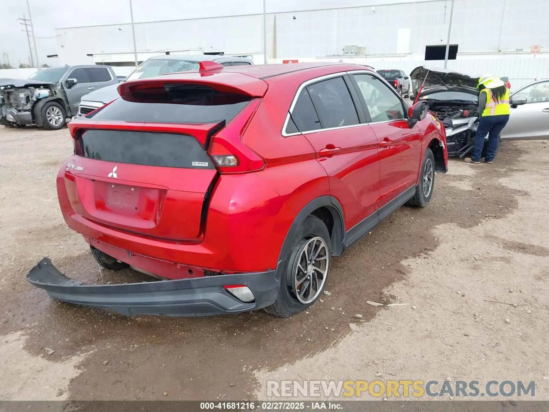 4 fotografías del automóvil dañado JA4AT3AA7LZ006974 MITSUBISHI ECLIPSE CROSS 2020