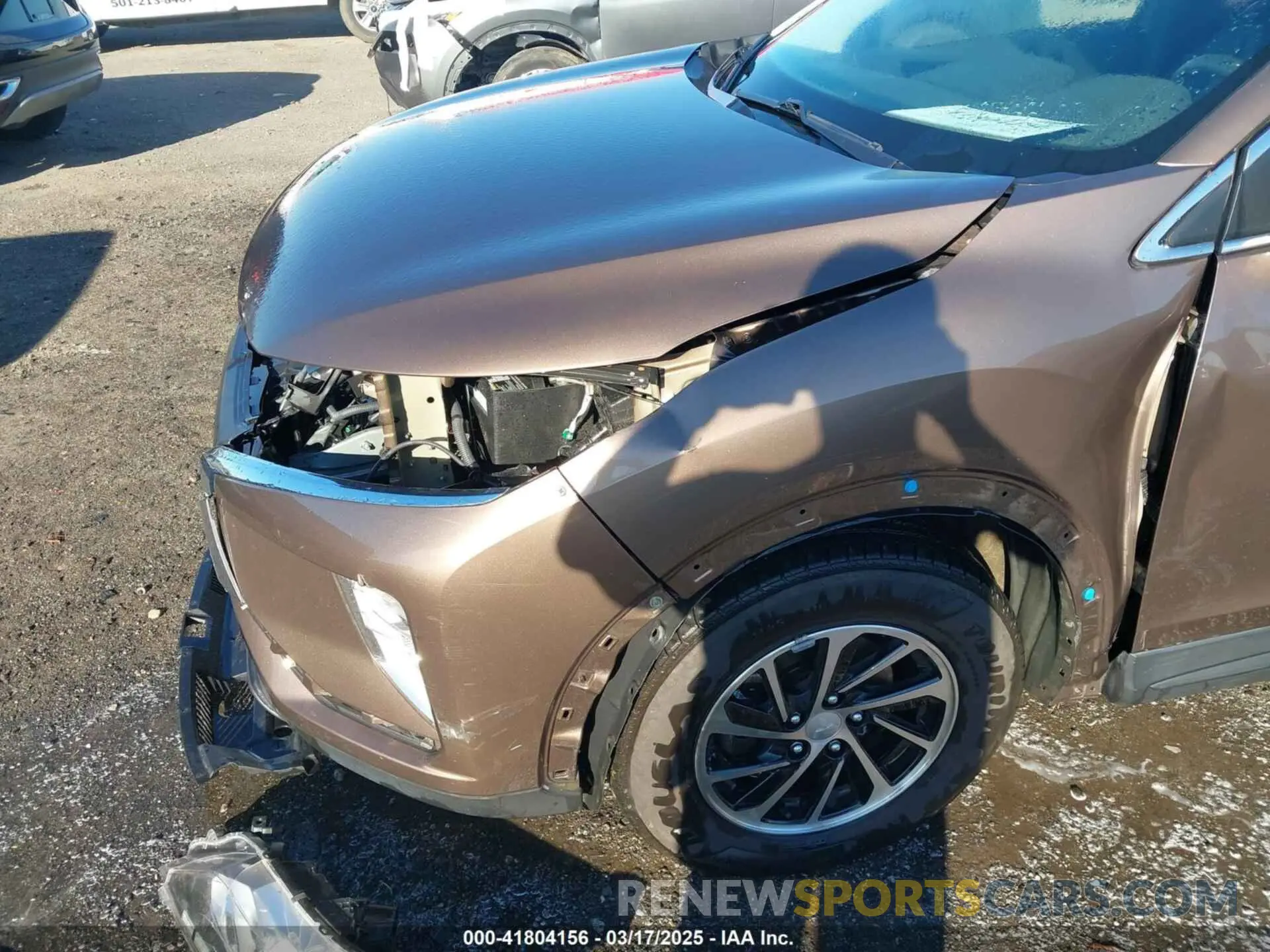 17 fotografías del automóvil dañado JA4AT3AAXLZ001848 MITSUBISHI ECLIPSE CROSS 2020