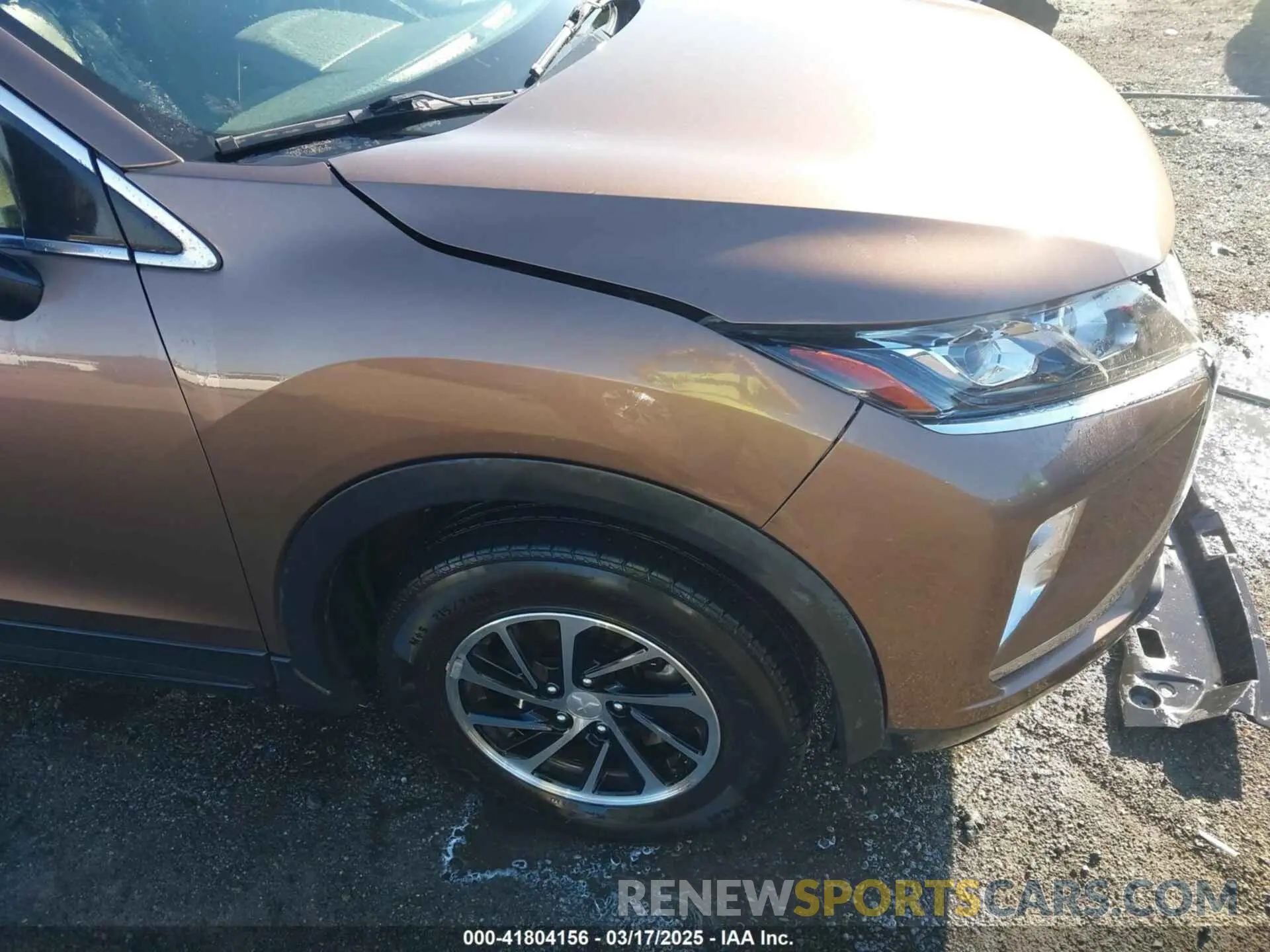 18 fotografías del automóvil dañado JA4AT3AAXLZ001848 MITSUBISHI ECLIPSE CROSS 2020
