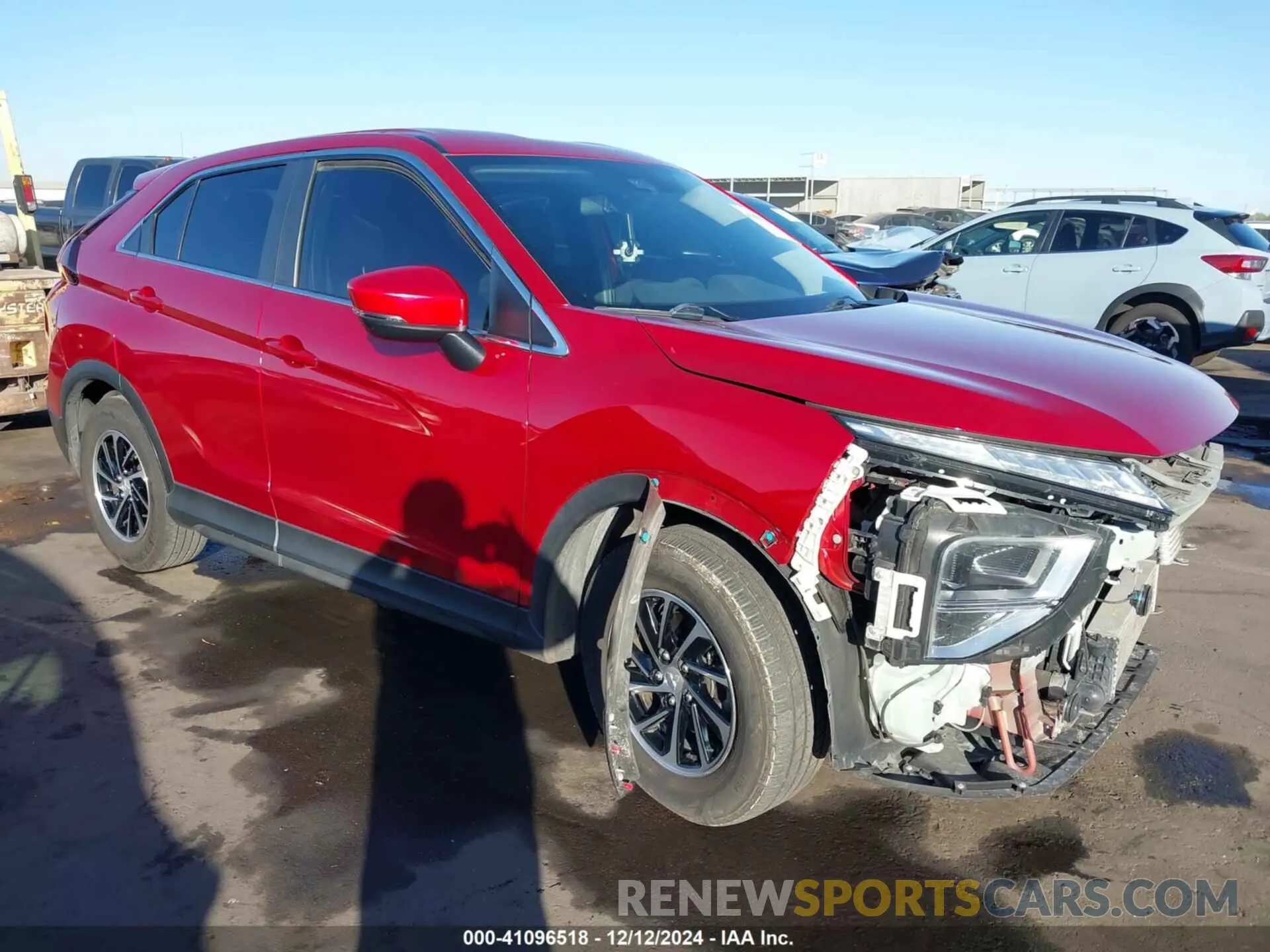 1 fotografías del automóvil dañado JA4ASUAA0NZ001837 MITSUBISHI ECLIPSE CROSS 2022