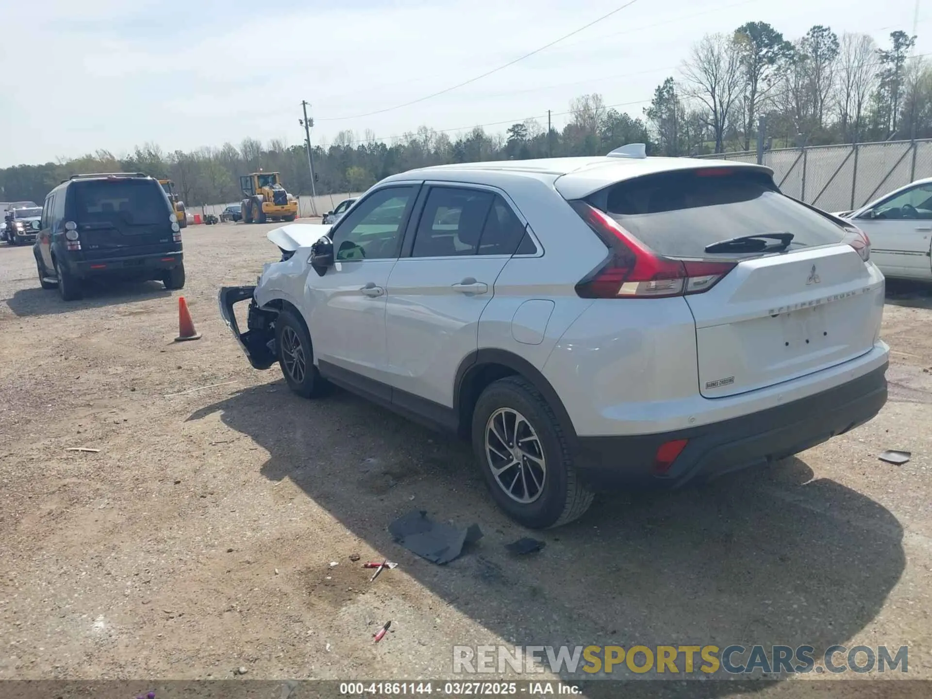 3 fotografías del automóvil dañado JA4ASUAA4NZ051219 MITSUBISHI ECLIPSE CROSS 2022