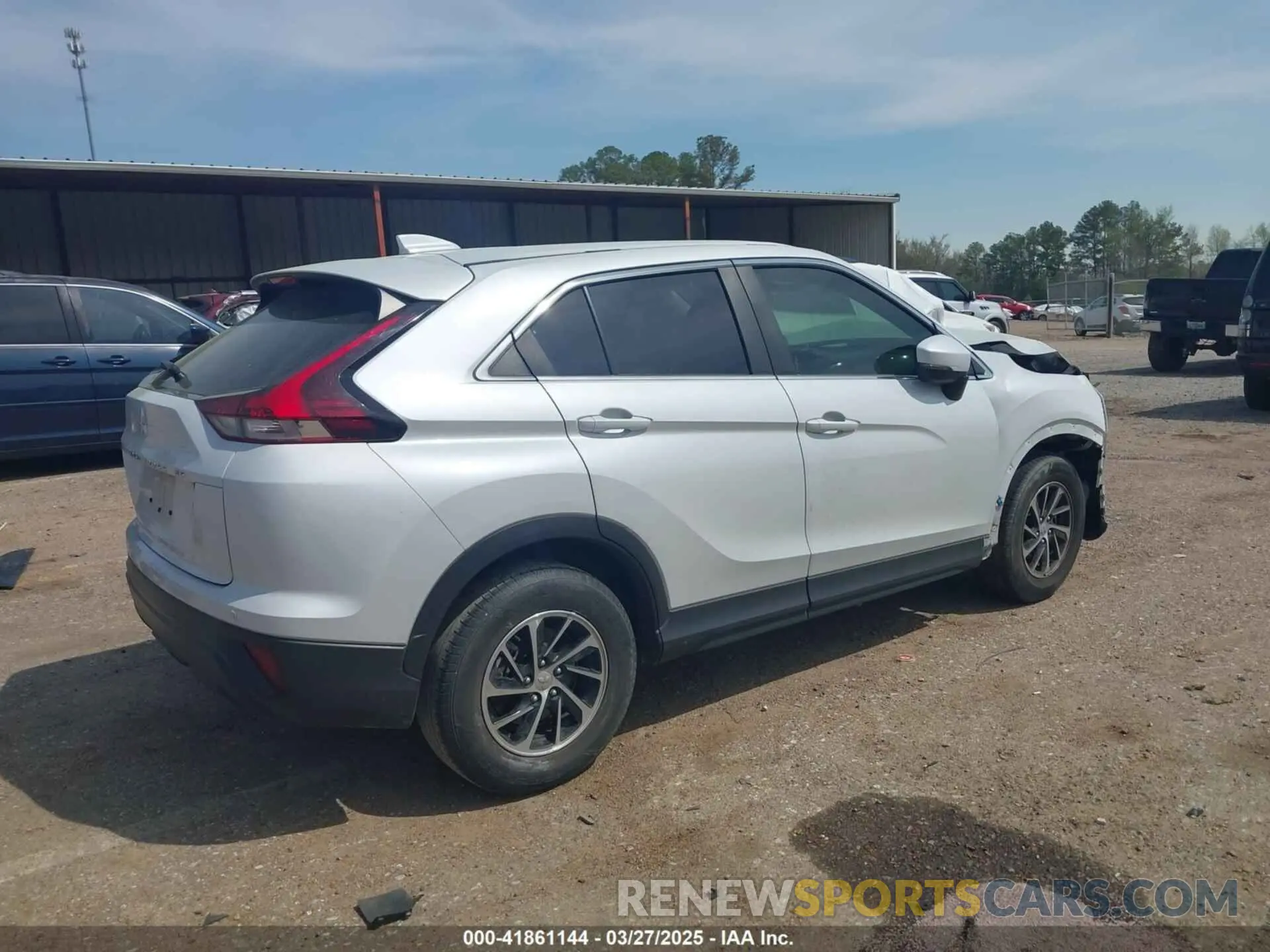 4 fotografías del automóvil dañado JA4ASUAA4NZ051219 MITSUBISHI ECLIPSE CROSS 2022