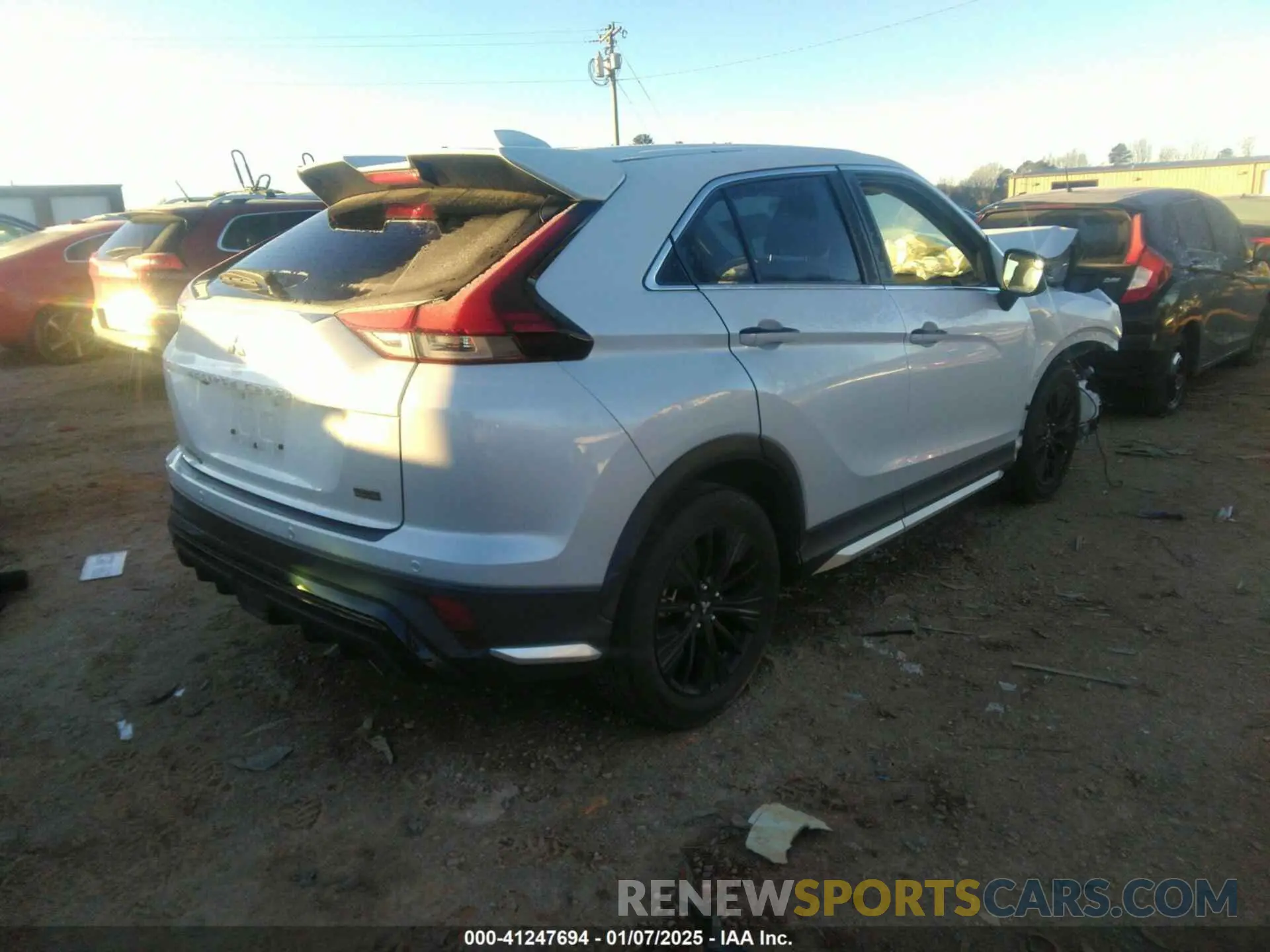 4 fotografías del automóvil dañado JA4ASVAA4NZ028416 MITSUBISHI ECLIPSE CROSS 2022