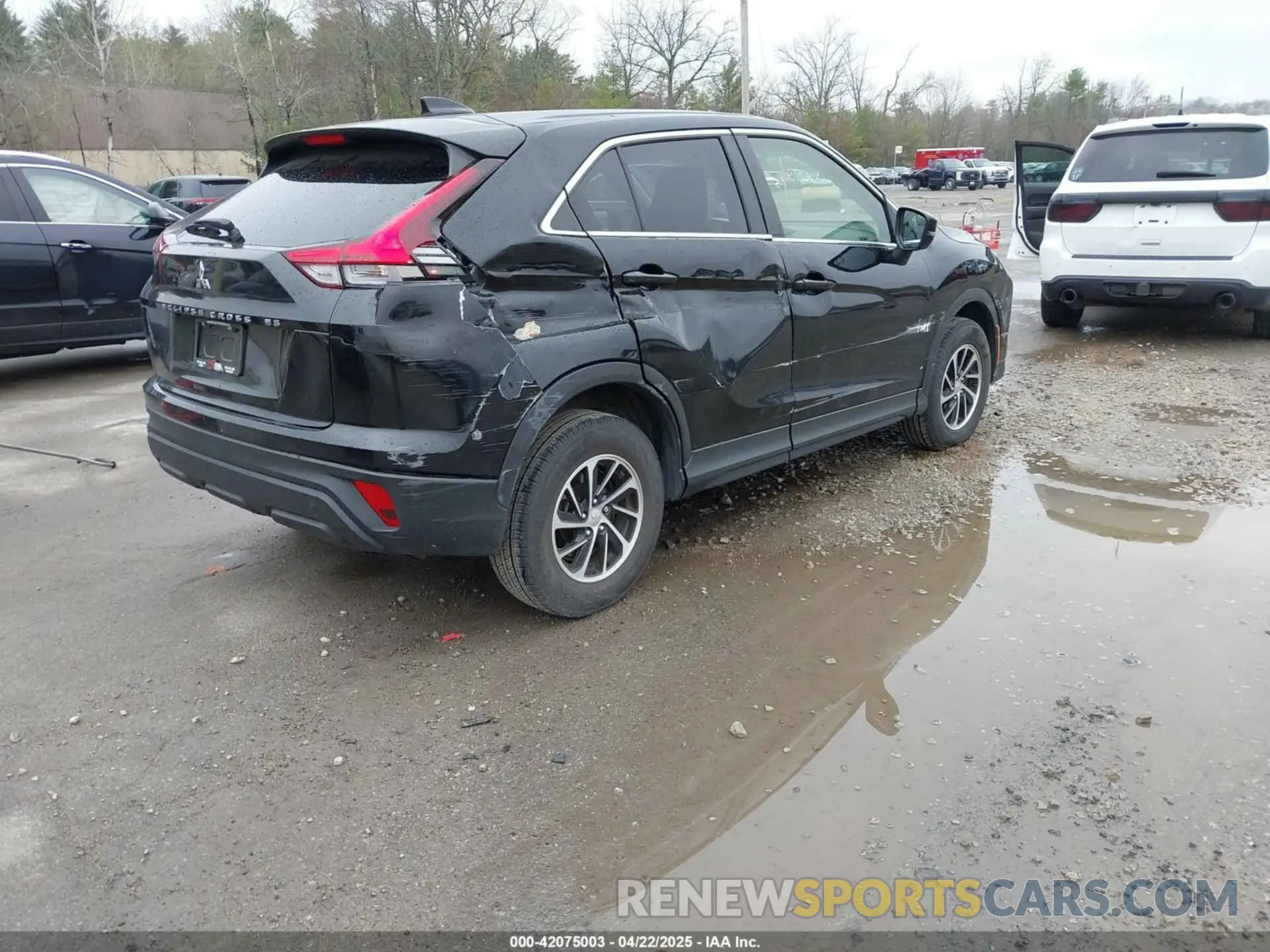 4 fotografías del automóvil dañado JA4ATUAAXNZ030307 MITSUBISHI ECLIPSE CROSS 2022