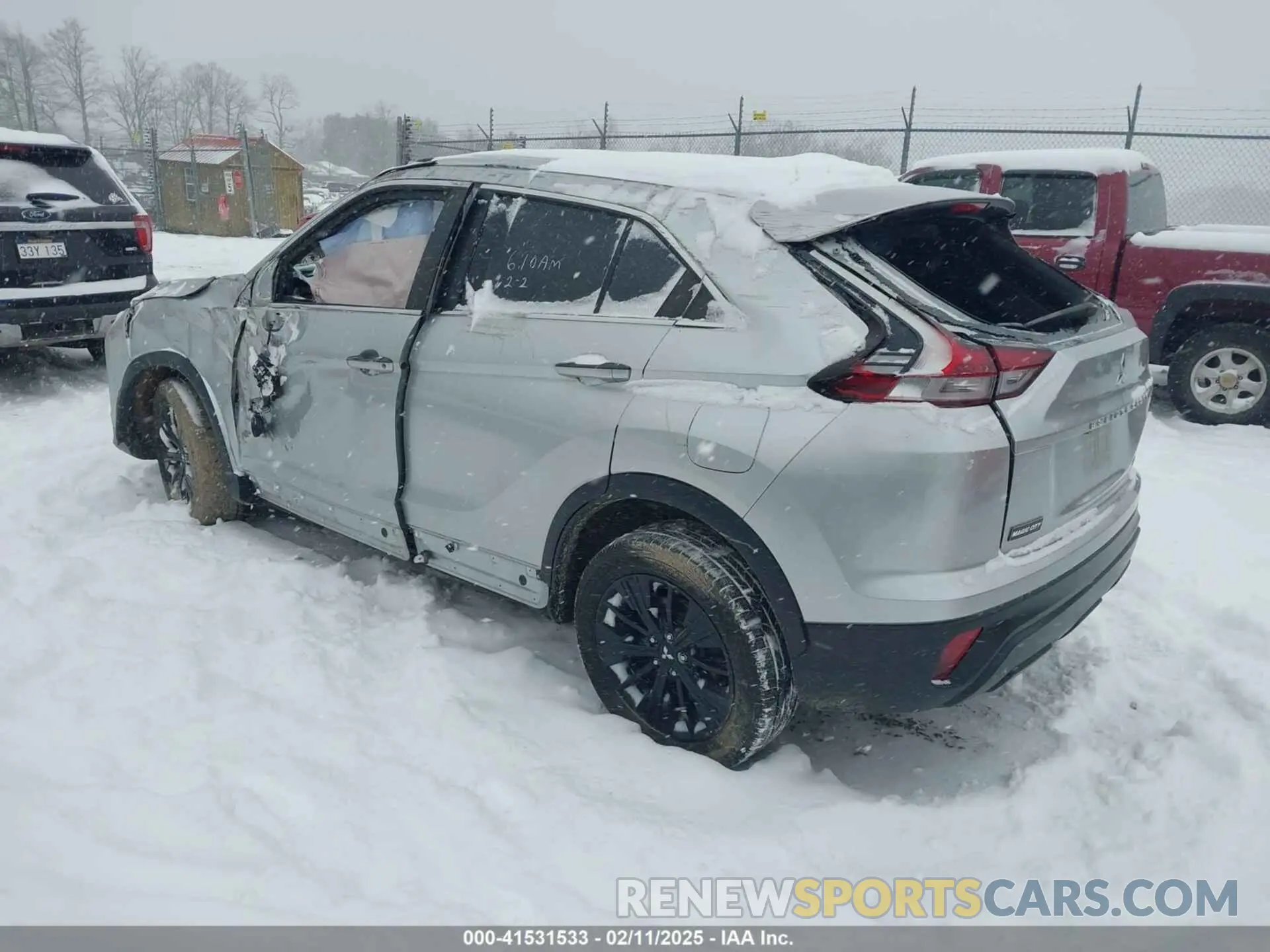 3 fotografías del automóvil dañado JA4ATVAA4NZ002850 MITSUBISHI ECLIPSE CROSS 2022