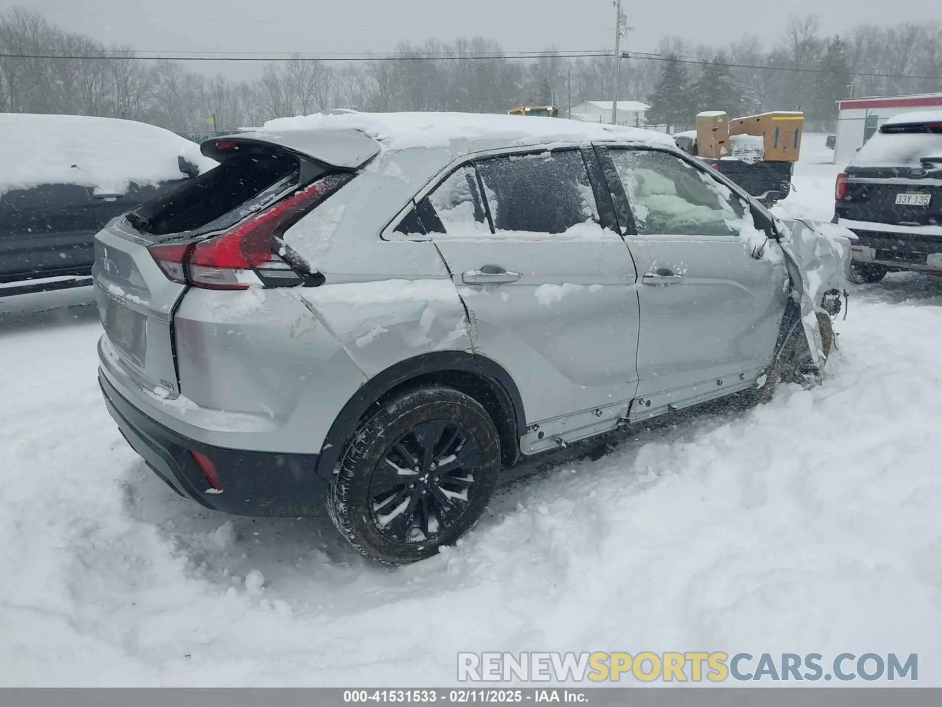 4 fotografías del automóvil dañado JA4ATVAA4NZ002850 MITSUBISHI ECLIPSE CROSS 2022