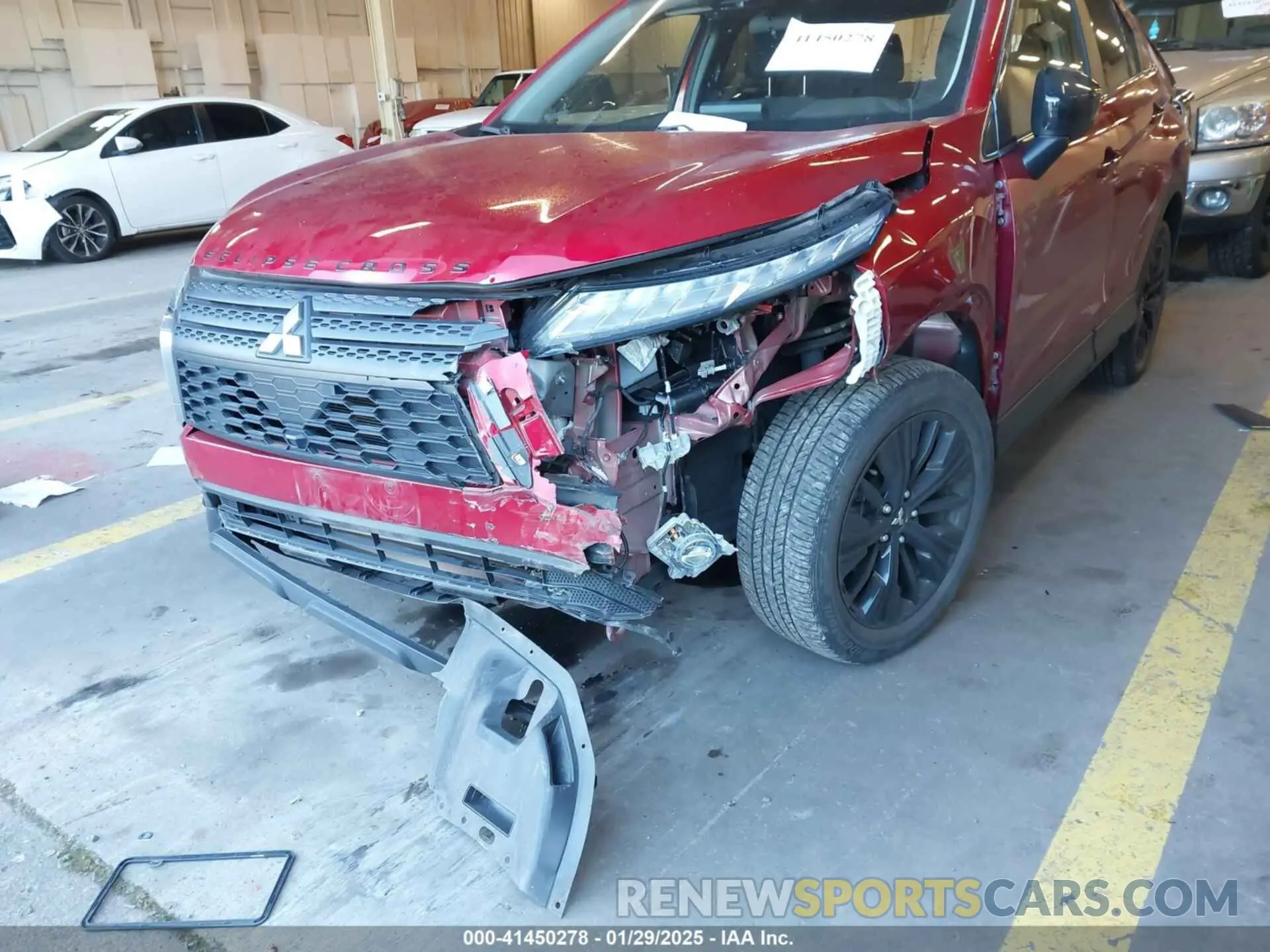 6 fotografías del automóvil dañado JA4ATVAA6NZ013879 MITSUBISHI ECLIPSE CROSS 2022