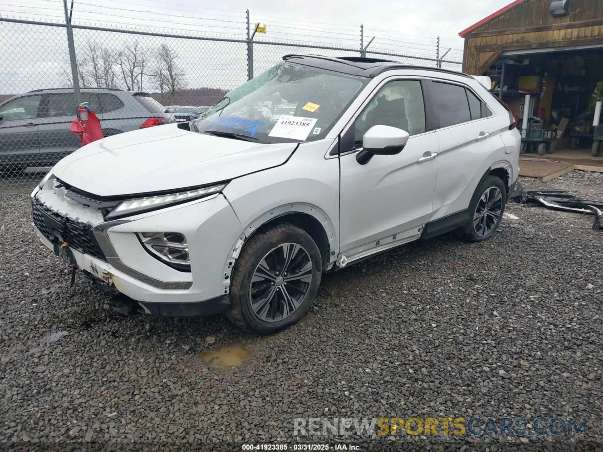 2 fotografías del automóvil dañado JA4ATWAA3NZ046280 MITSUBISHI ECLIPSE CROSS 2022