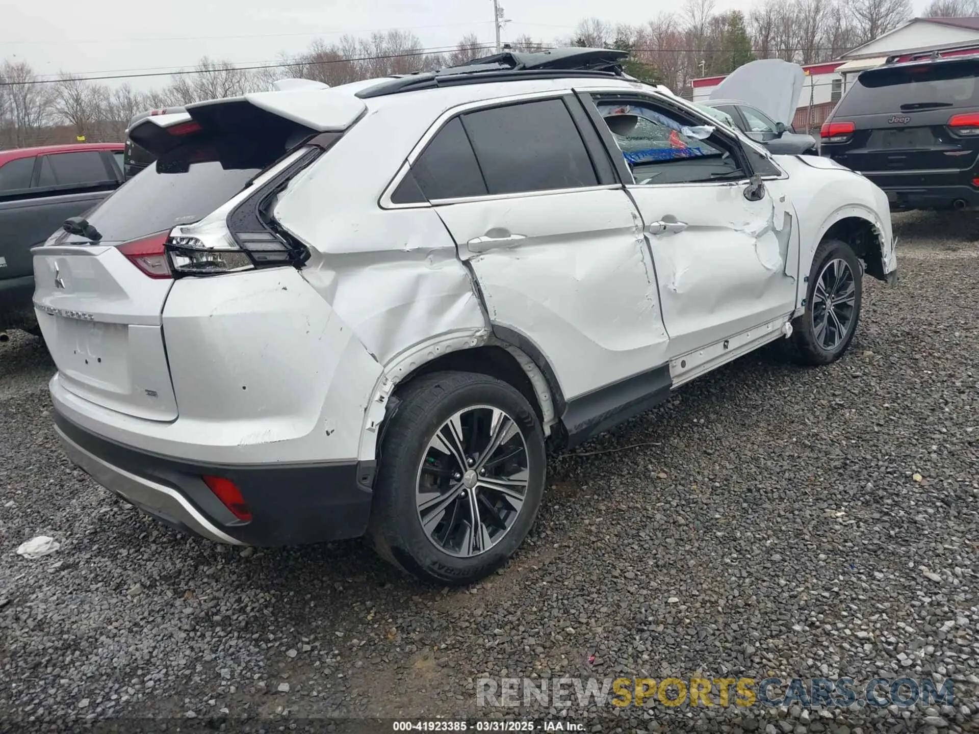4 fotografías del automóvil dañado JA4ATWAA3NZ046280 MITSUBISHI ECLIPSE CROSS 2022