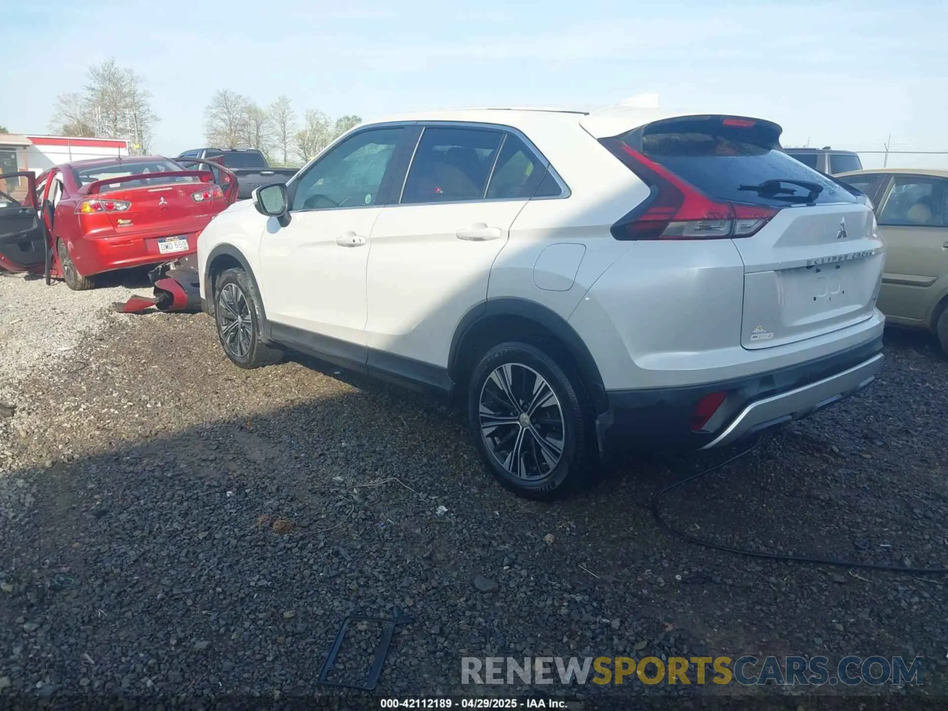 3 fotografías del automóvil dañado JA4ATWAA3NZ057148 MITSUBISHI ECLIPSE CROSS 2022