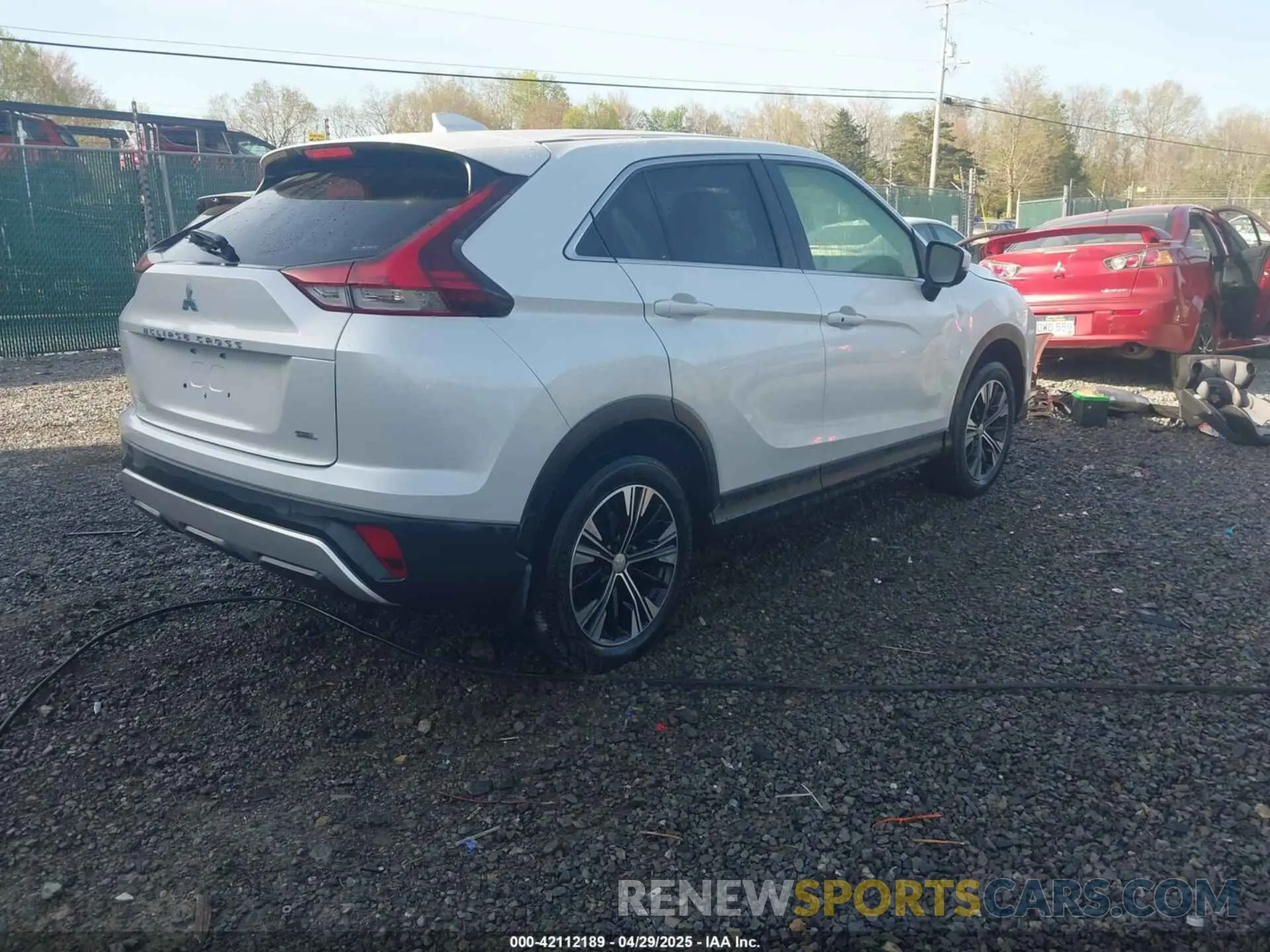 4 fotografías del automóvil dañado JA4ATWAA3NZ057148 MITSUBISHI ECLIPSE CROSS 2022