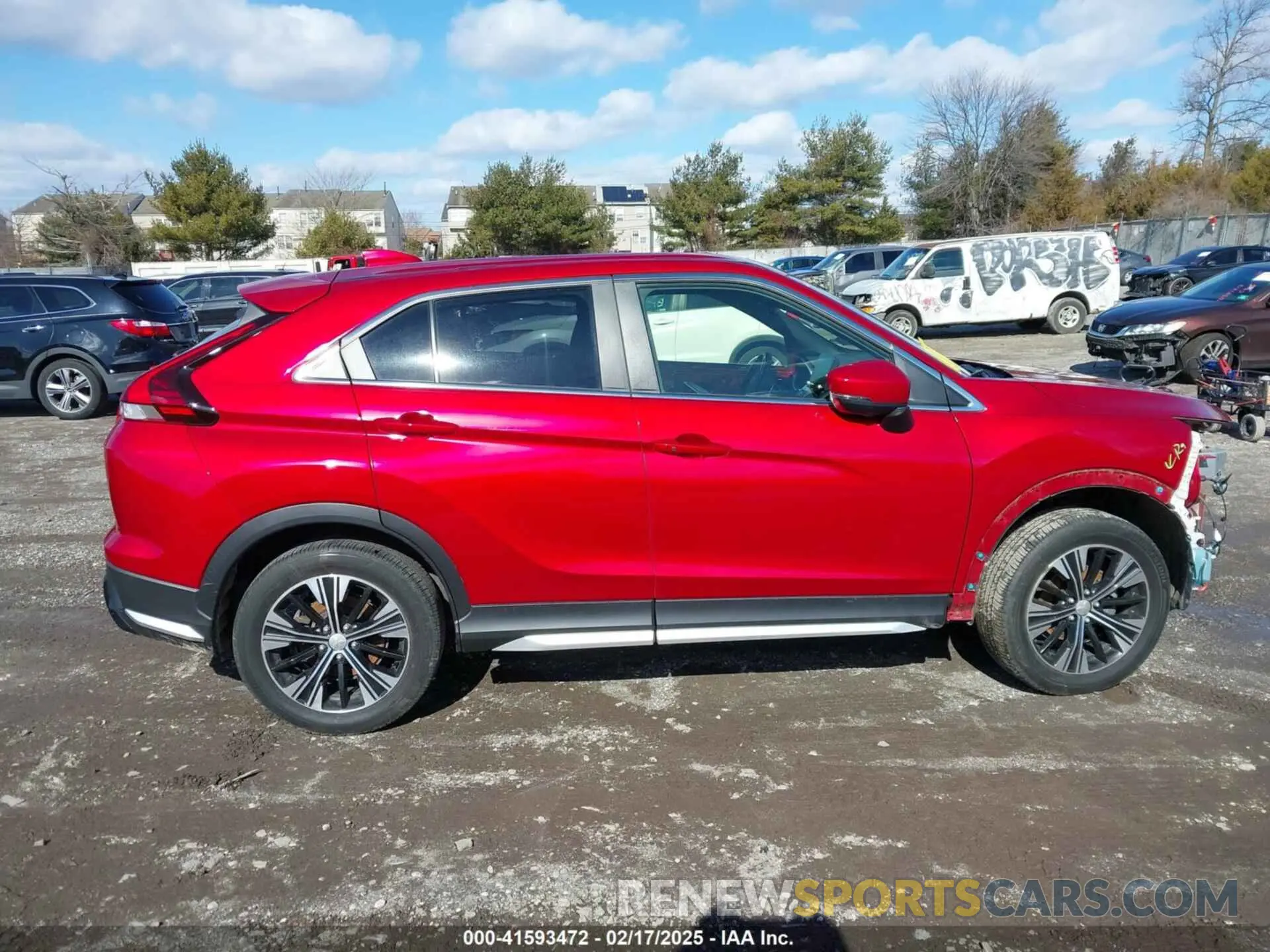 13 fotografías del automóvil dañado JA4ATWAA5NZ050069 MITSUBISHI ECLIPSE CROSS 2022