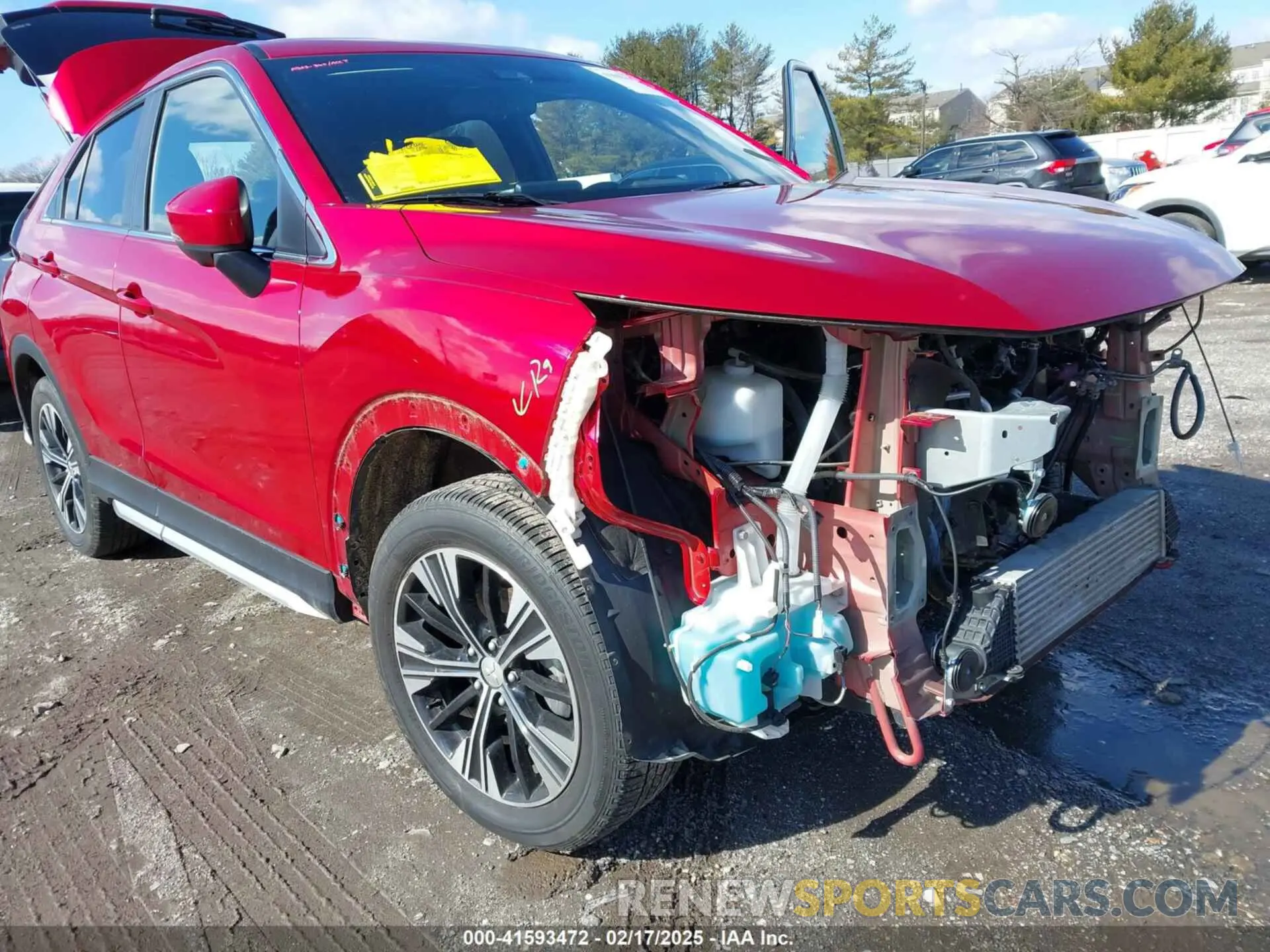 19 fotografías del automóvil dañado JA4ATWAA5NZ050069 MITSUBISHI ECLIPSE CROSS 2022