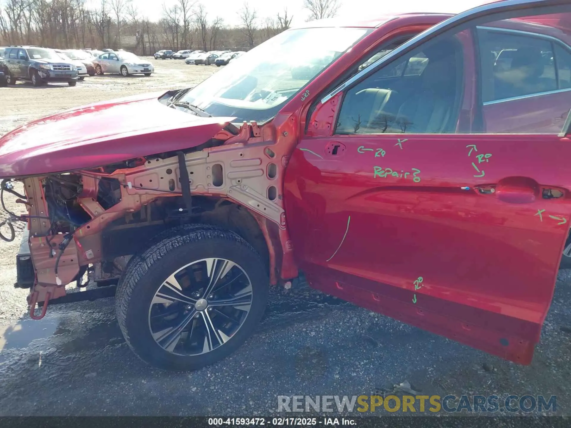 21 fotografías del automóvil dañado JA4ATWAA5NZ050069 MITSUBISHI ECLIPSE CROSS 2022